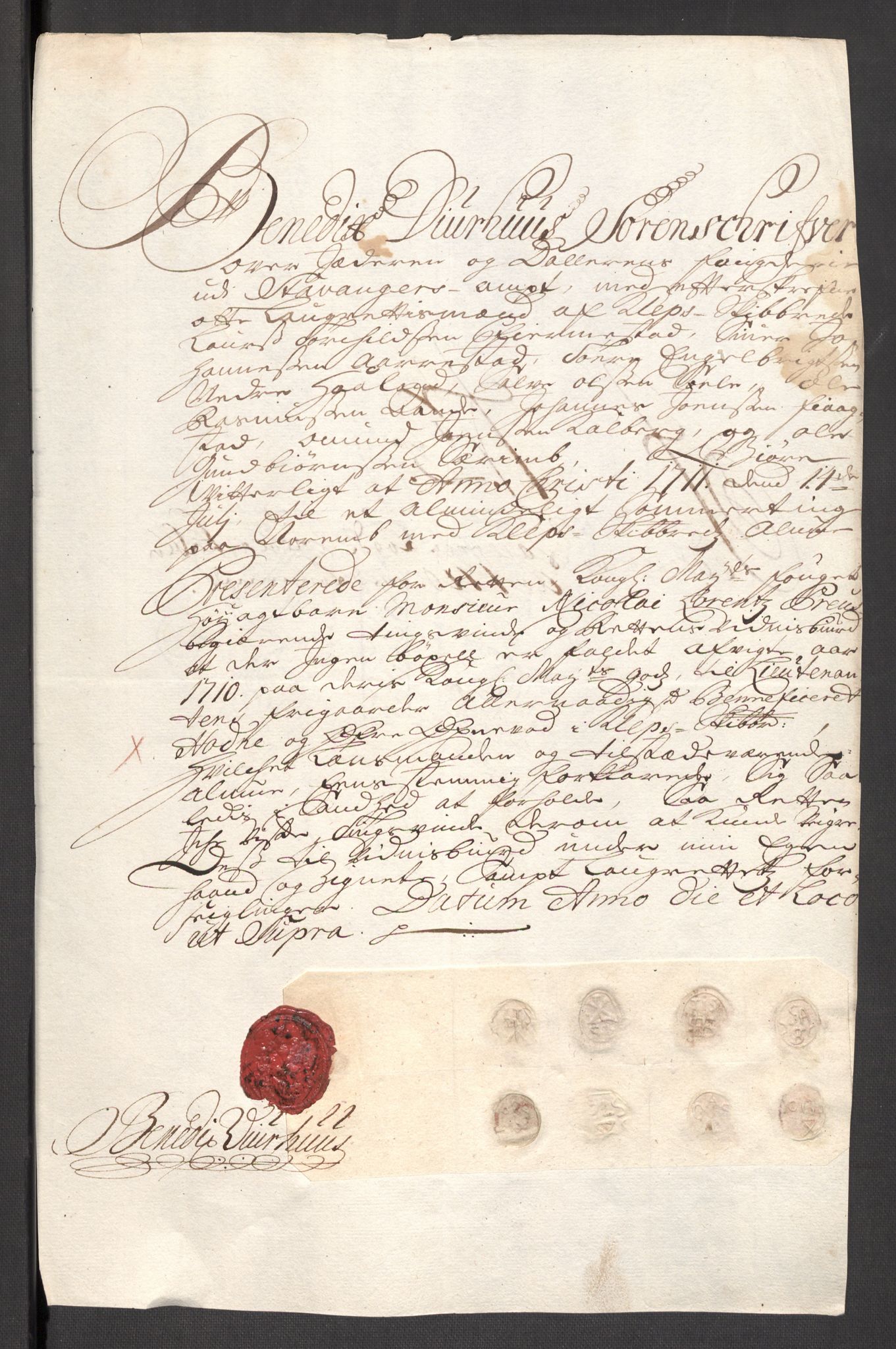 Rentekammeret inntil 1814, Reviderte regnskaper, Fogderegnskap, AV/RA-EA-4092/R46/L2734: Fogderegnskap Jæren og Dalane, 1709-1710, p. 137