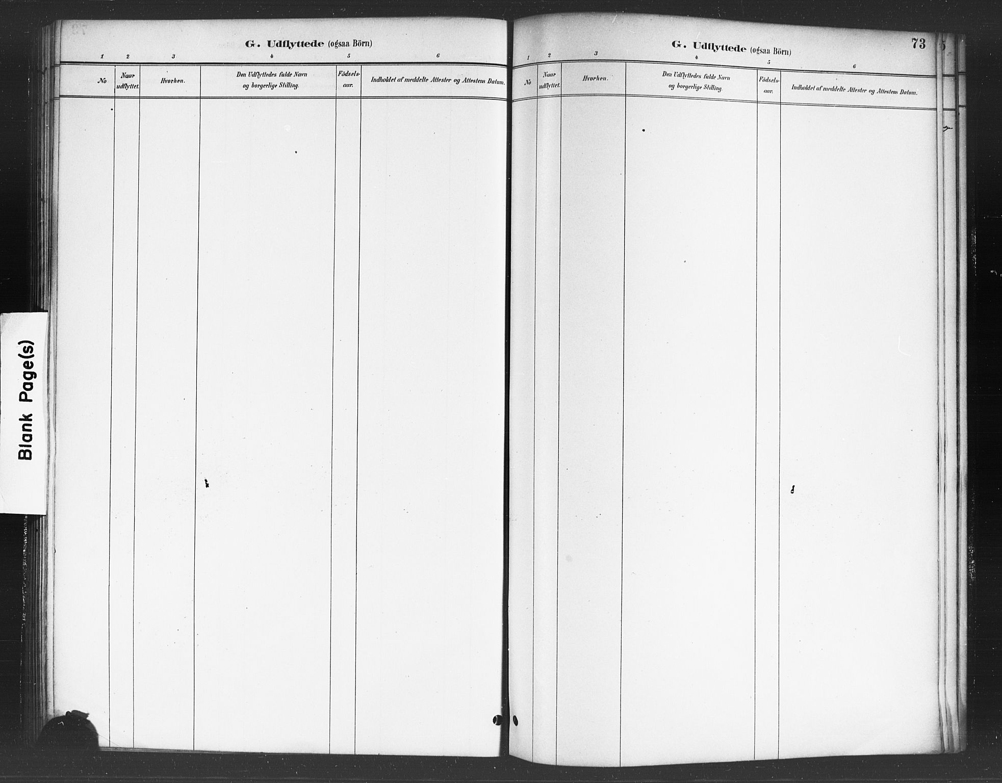 Skjeberg prestekontor Kirkebøker, SAO/A-10923/F/Fc/L0001: Parish register (official) no. III 1, 1886-1897, p. 73