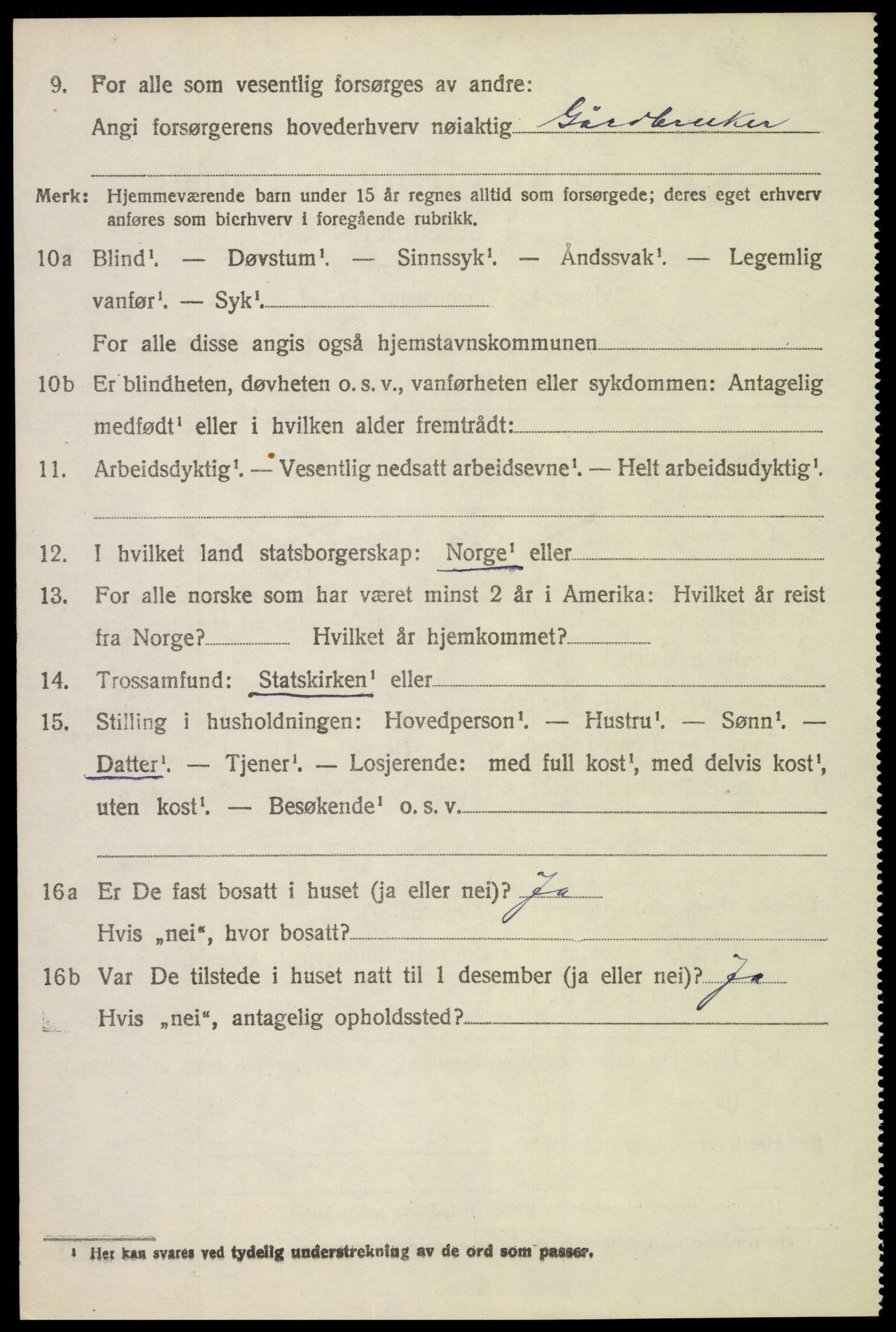 SAH, 1920 census for Sør-Odal, 1920, p. 4334