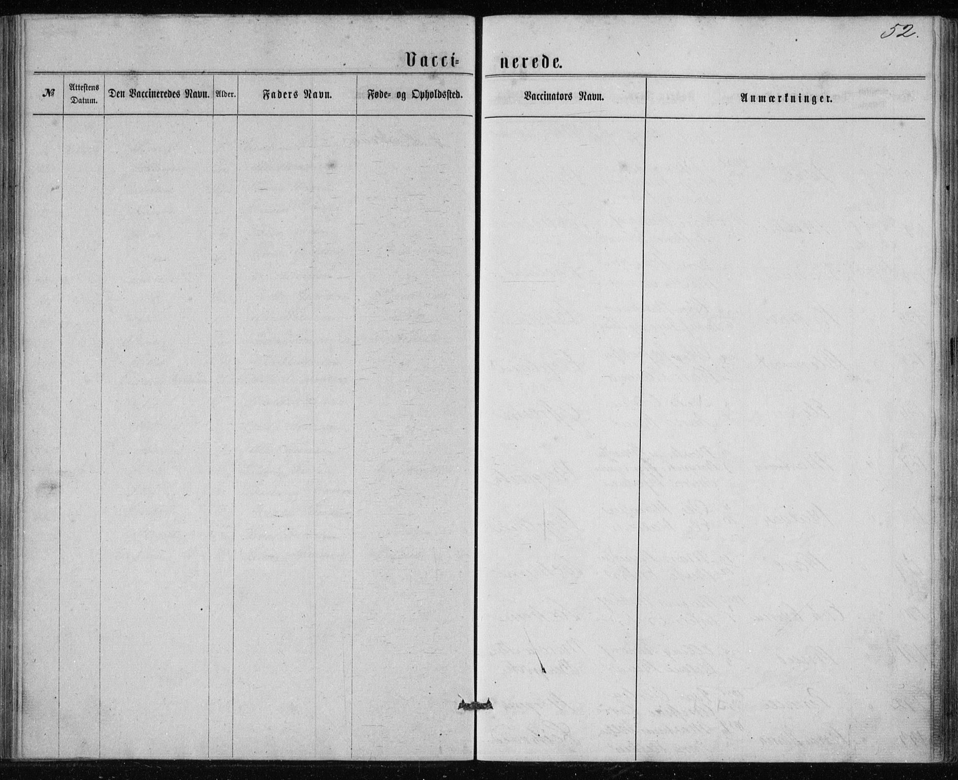 Lindås Sokneprestembete, AV/SAB-A-76701/H/Haa/Haaa/L0017: Parish register (official) no. A 17, 1874-1877, p. 52