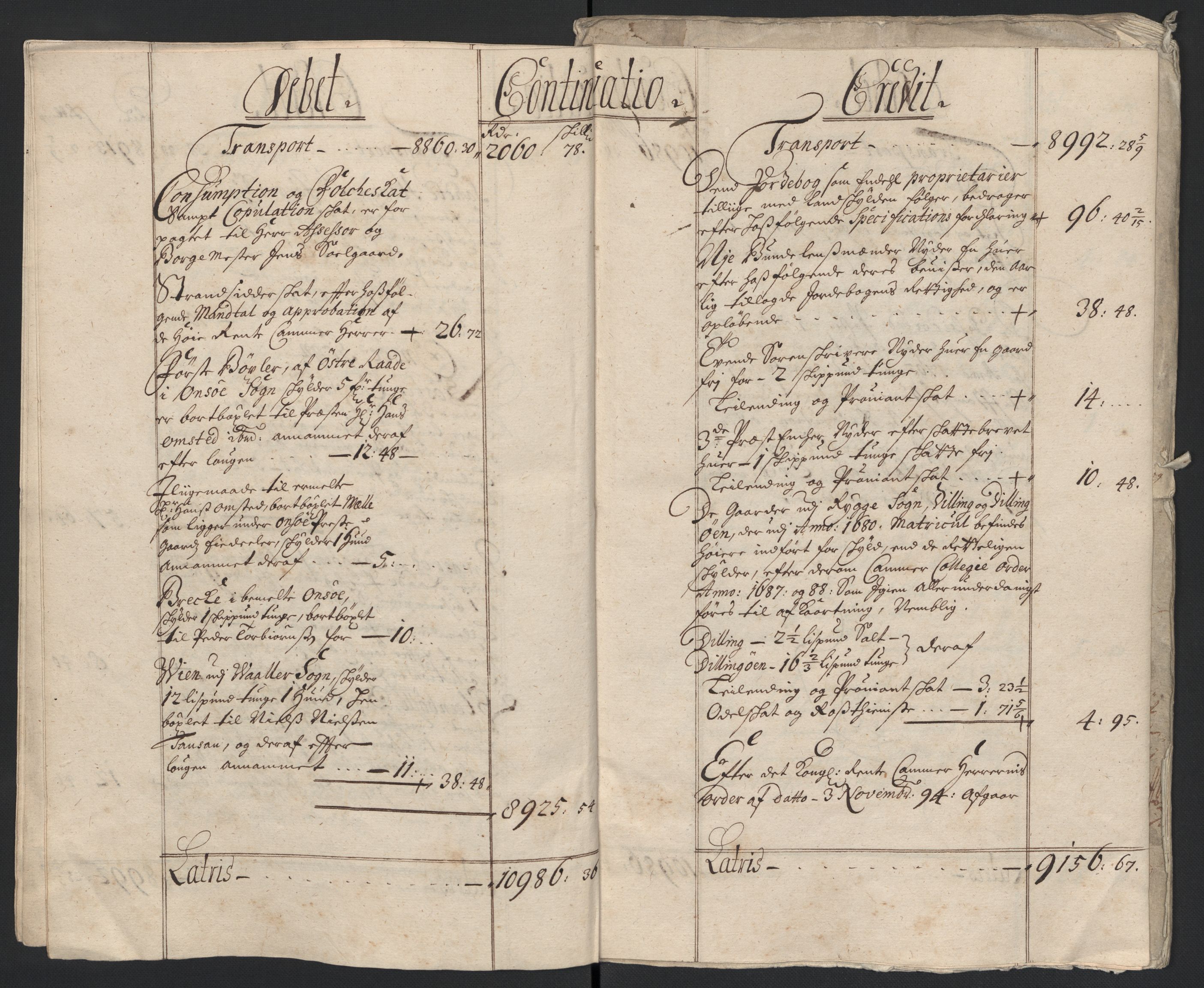 Rentekammeret inntil 1814, Reviderte regnskaper, Fogderegnskap, AV/RA-EA-4092/R04/L0134: Fogderegnskap Moss, Onsøy, Tune, Veme og Åbygge, 1707-1708, p. 10