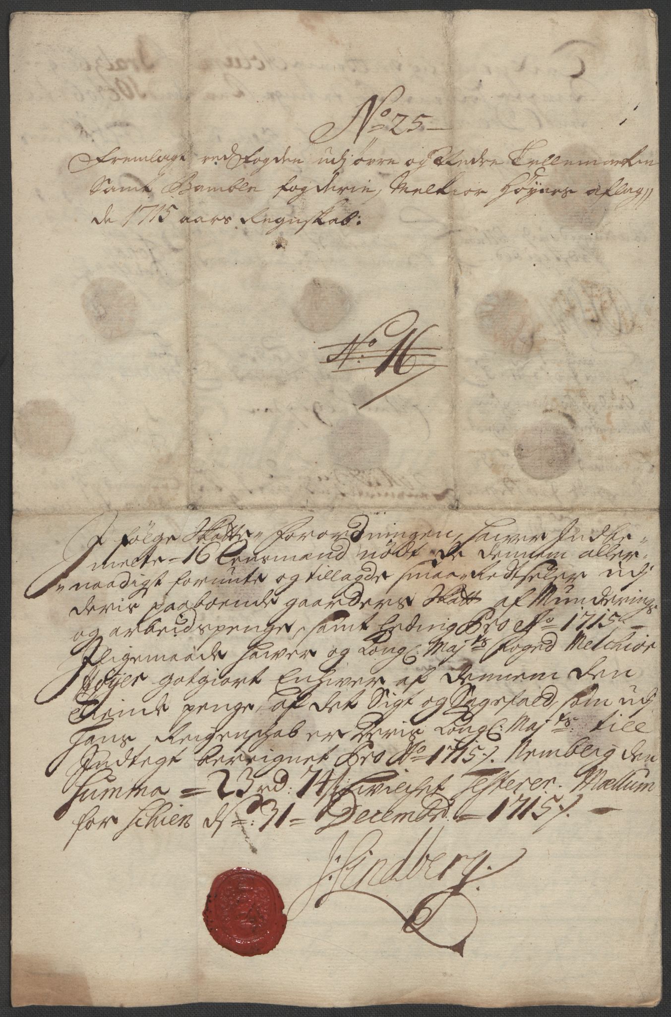 Rentekammeret inntil 1814, Reviderte regnskaper, Fogderegnskap, AV/RA-EA-4092/R36/L2127: Fogderegnskap Øvre og Nedre Telemark og Bamble, 1715, p. 273