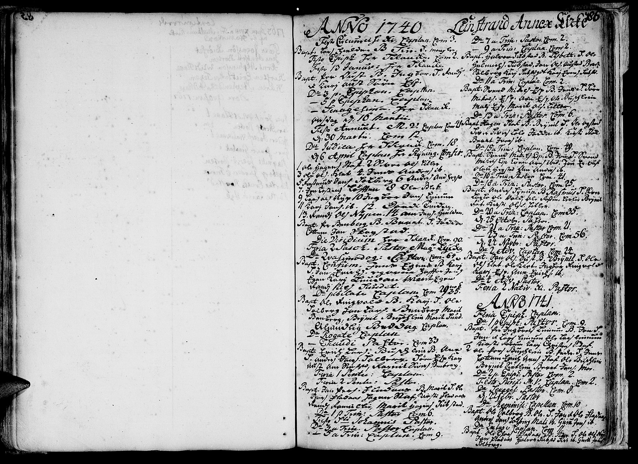 Ministerialprotokoller, klokkerbøker og fødselsregistre - Sør-Trøndelag, AV/SAT-A-1456/691/L1059: Parish register (official) no. 691A01 /3, 1740-1767, p. 86
