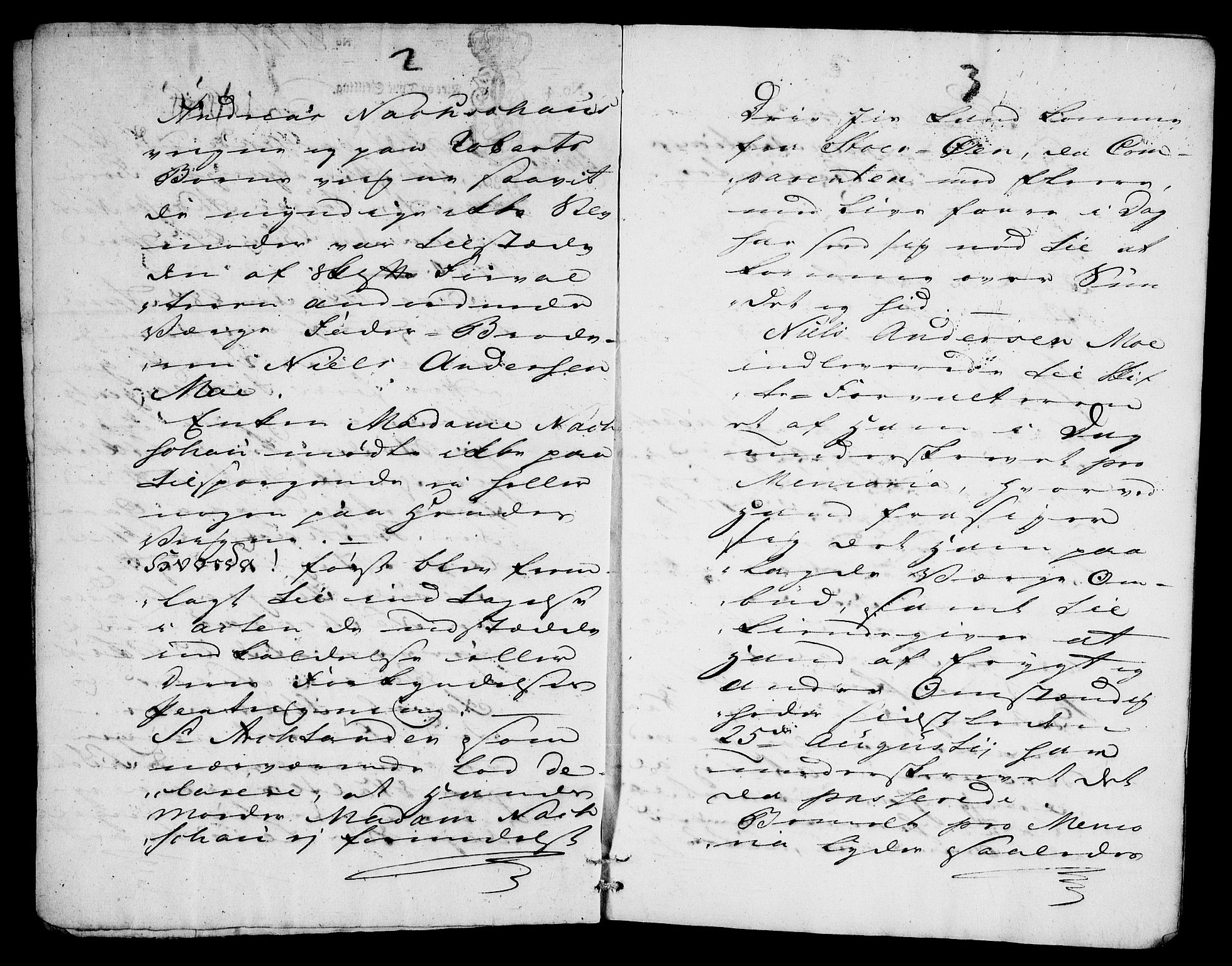 Danske Kanselli, Skapsaker, RA/EA-4061/F/L0123: Skap 16, pakke 64, 1781-1794, p. 87