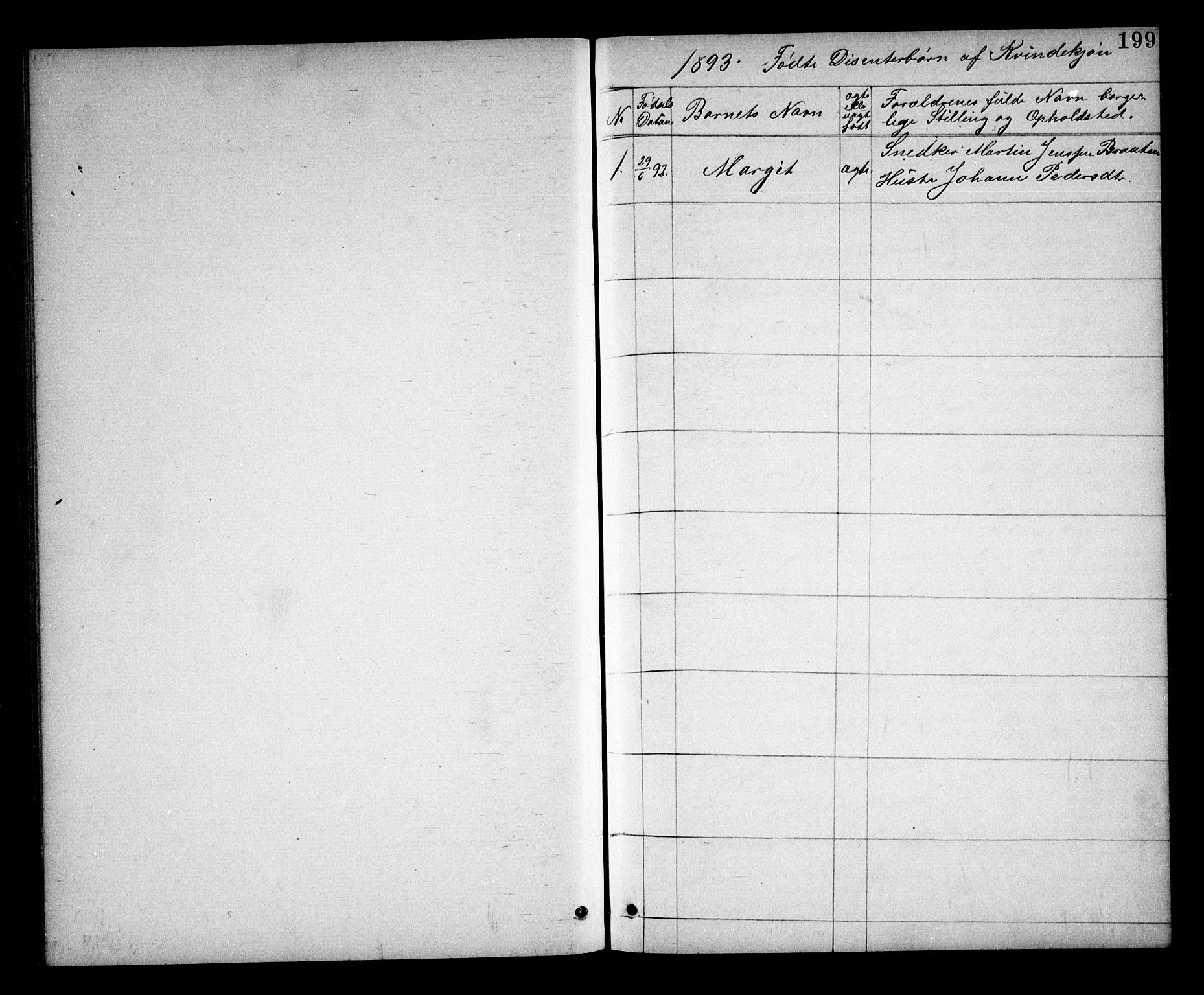 Eidsvoll prestekontor Kirkebøker, SAO/A-10888/G/Ga/L0005: Parish register (copy) no. I 5, 1884-1894, p. 199