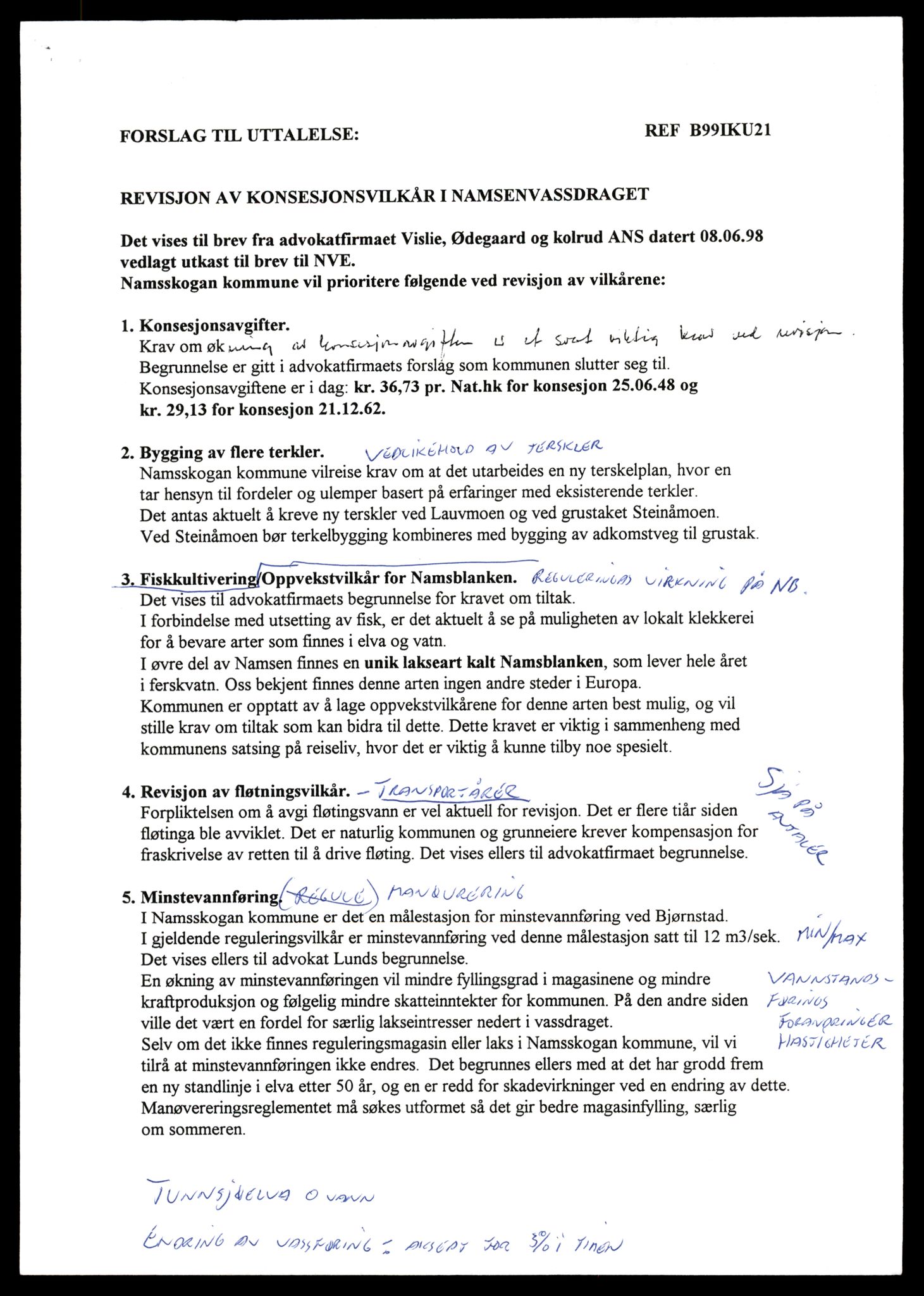 Statskog Trøndelag / Møre, AV/SAT-A-4532/1/D/Da/L0335: Sakarkiv, 1959-1999, p. 299