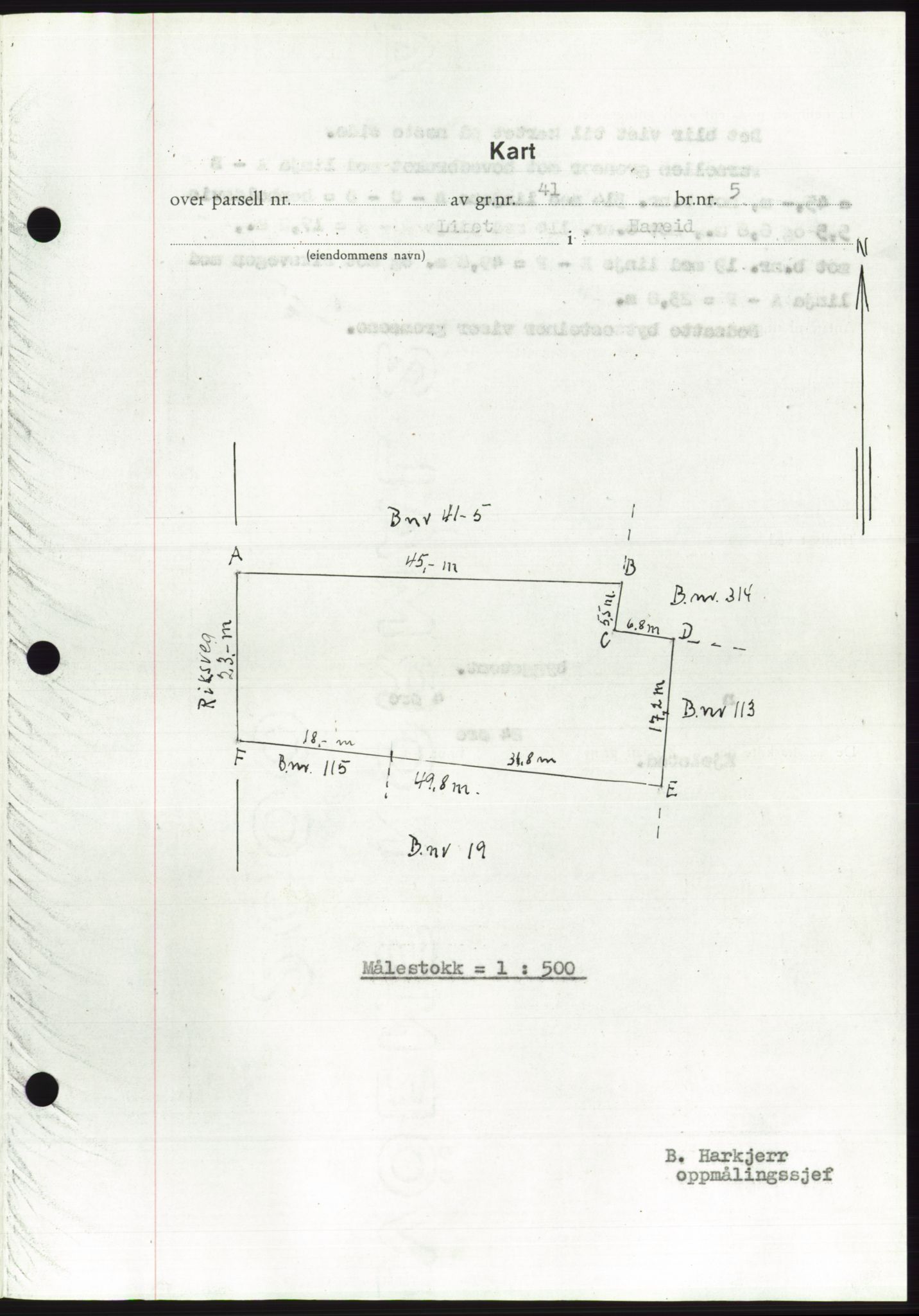 Søre Sunnmøre sorenskriveri, AV/SAT-A-4122/1/2/2C/L0108: Mortgage book no. 34A, 1957-1958, Diary no: : 2992/1957