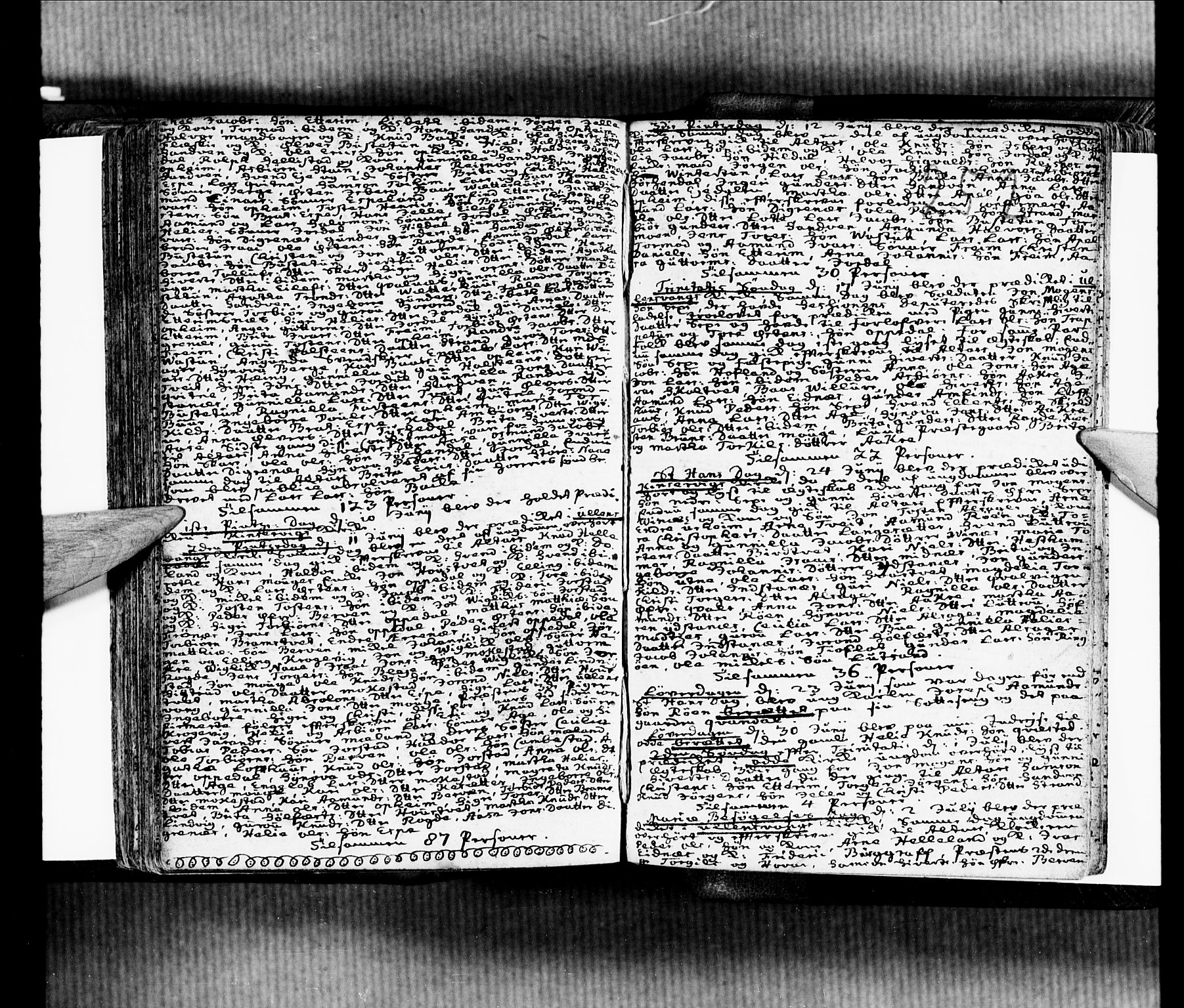 Ullensvang sokneprestembete, SAB/A-78701/H/Haa: Parish register (official) no. A 5, 1733-1758, p. 252