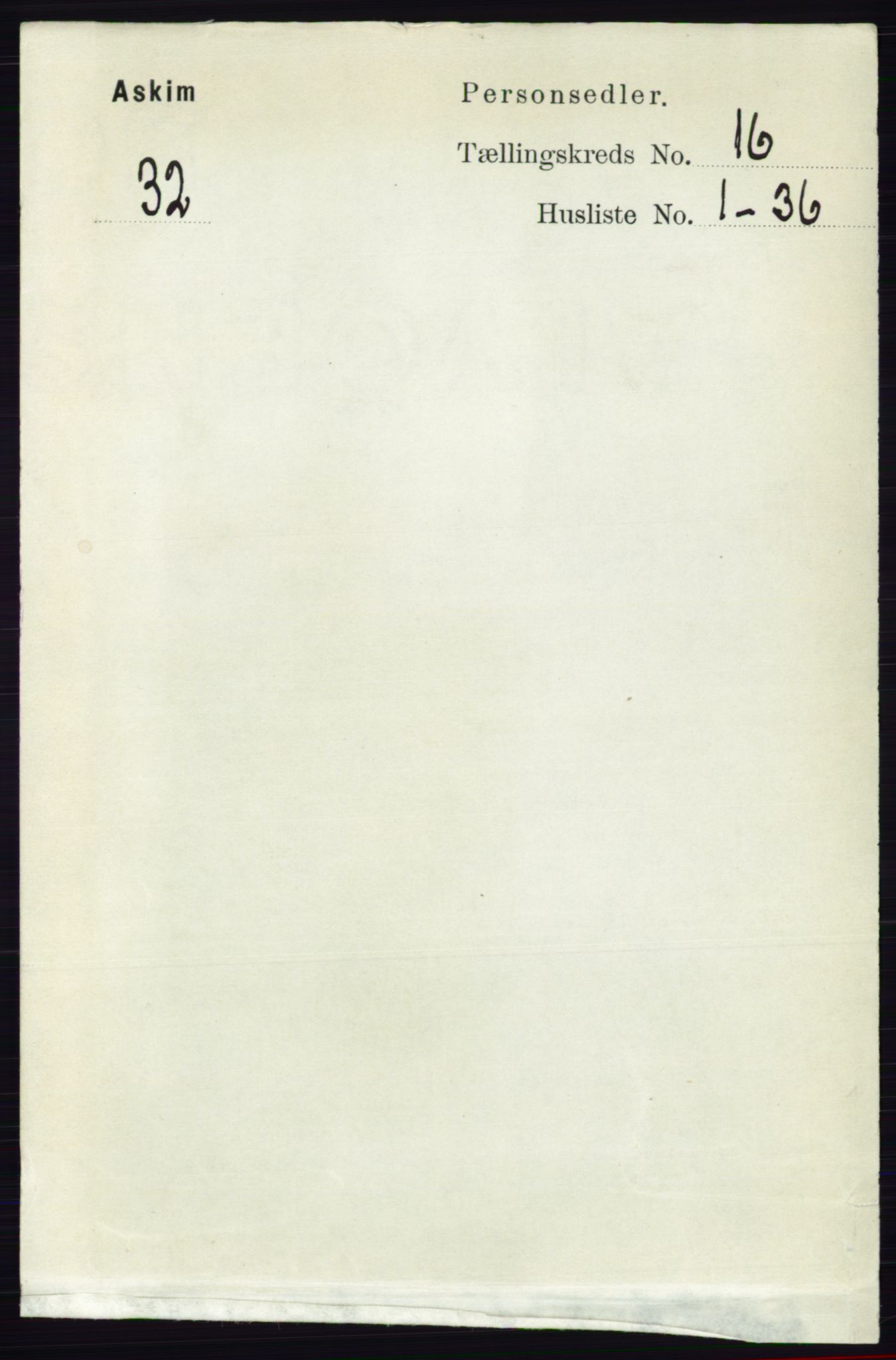 RA, 1891 census for 0124 Askim, 1891, p. 2640