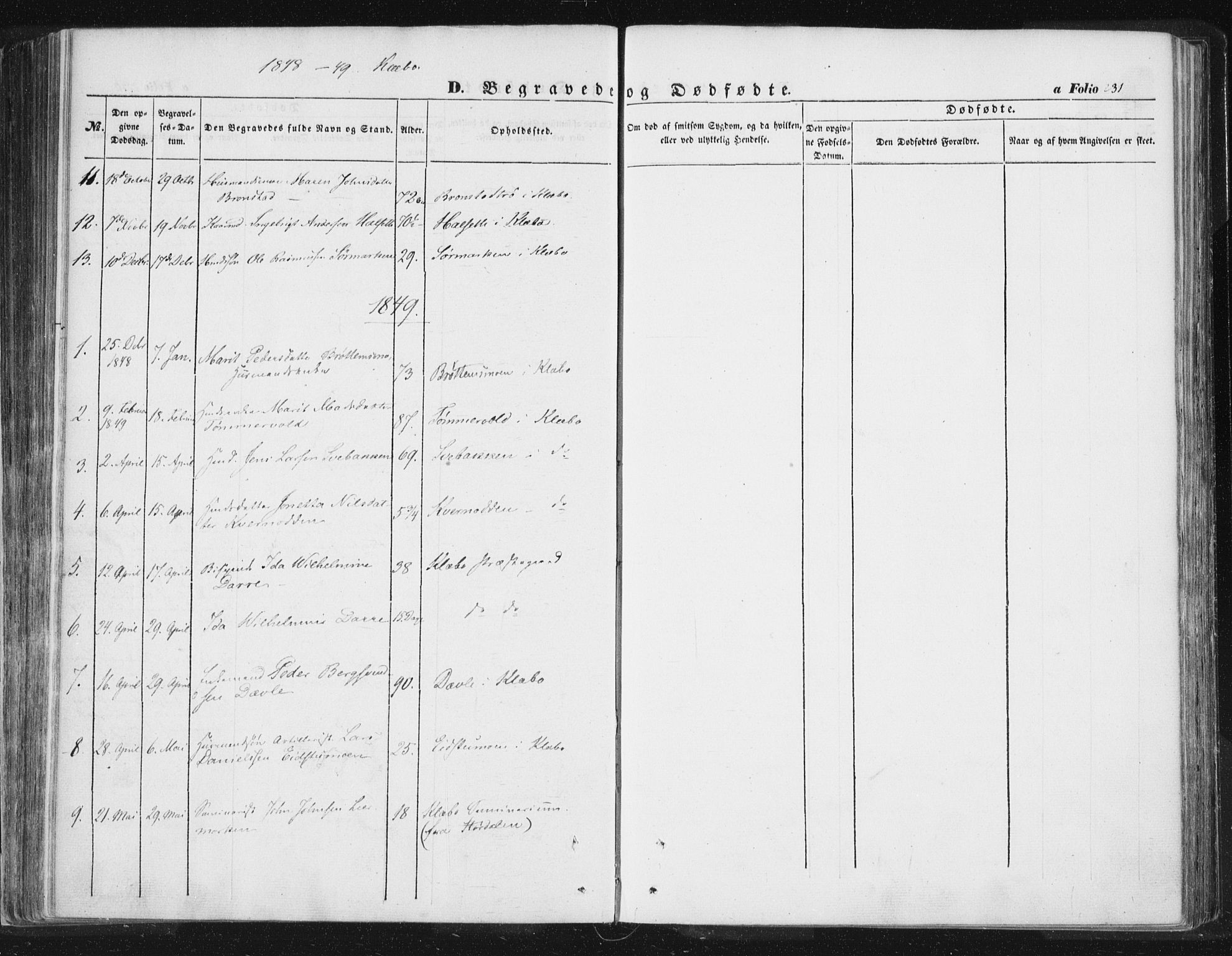 Ministerialprotokoller, klokkerbøker og fødselsregistre - Sør-Trøndelag, SAT/A-1456/618/L0441: Parish register (official) no. 618A05, 1843-1862, p. 231