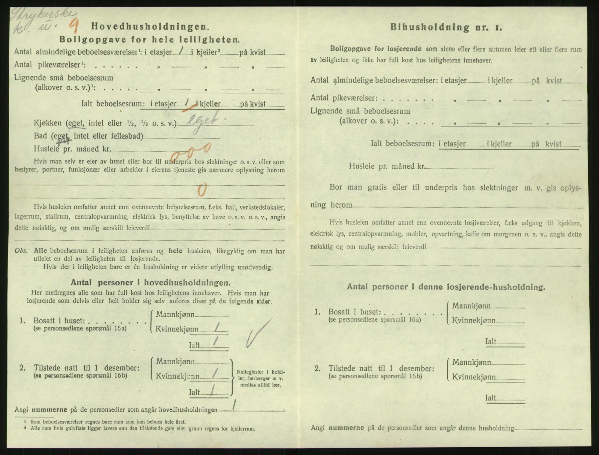 SAT, 1920 census for Molde, 1920, p. 2094