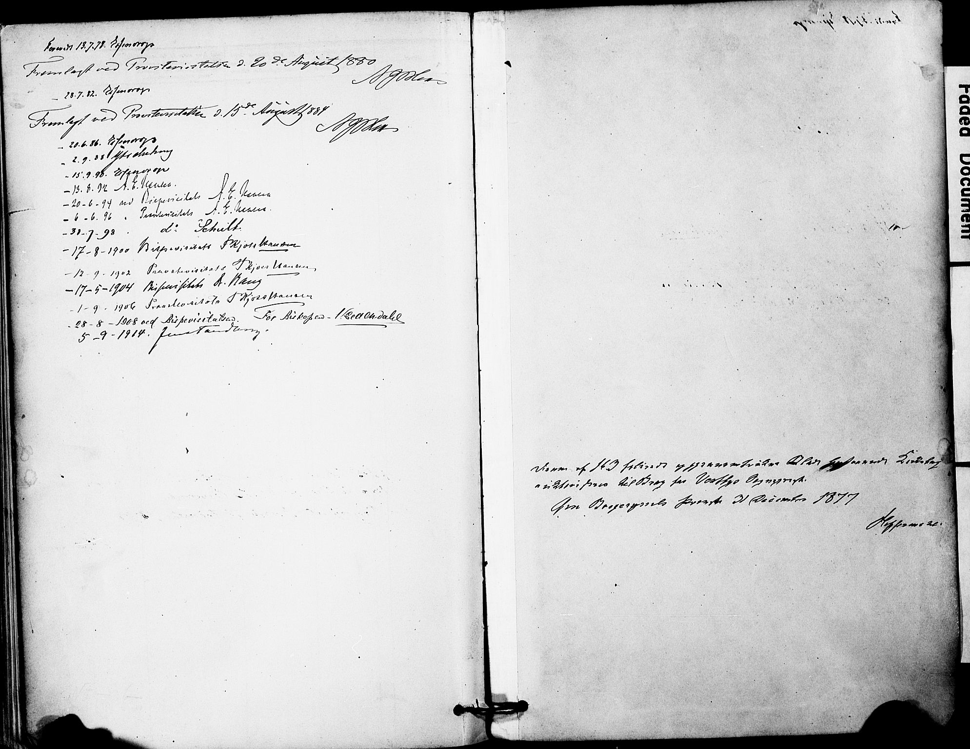 Vestby prestekontor Kirkebøker, SAO/A-10893/F/Fa/L0011: Parish register (official) no. I 11, 1878-1913