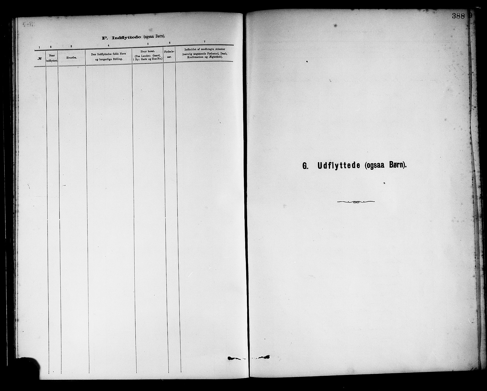 Haus sokneprestembete, SAB/A-75601/H/Haa: Parish register (official) no. A 19II, 1878-1886, p. 388