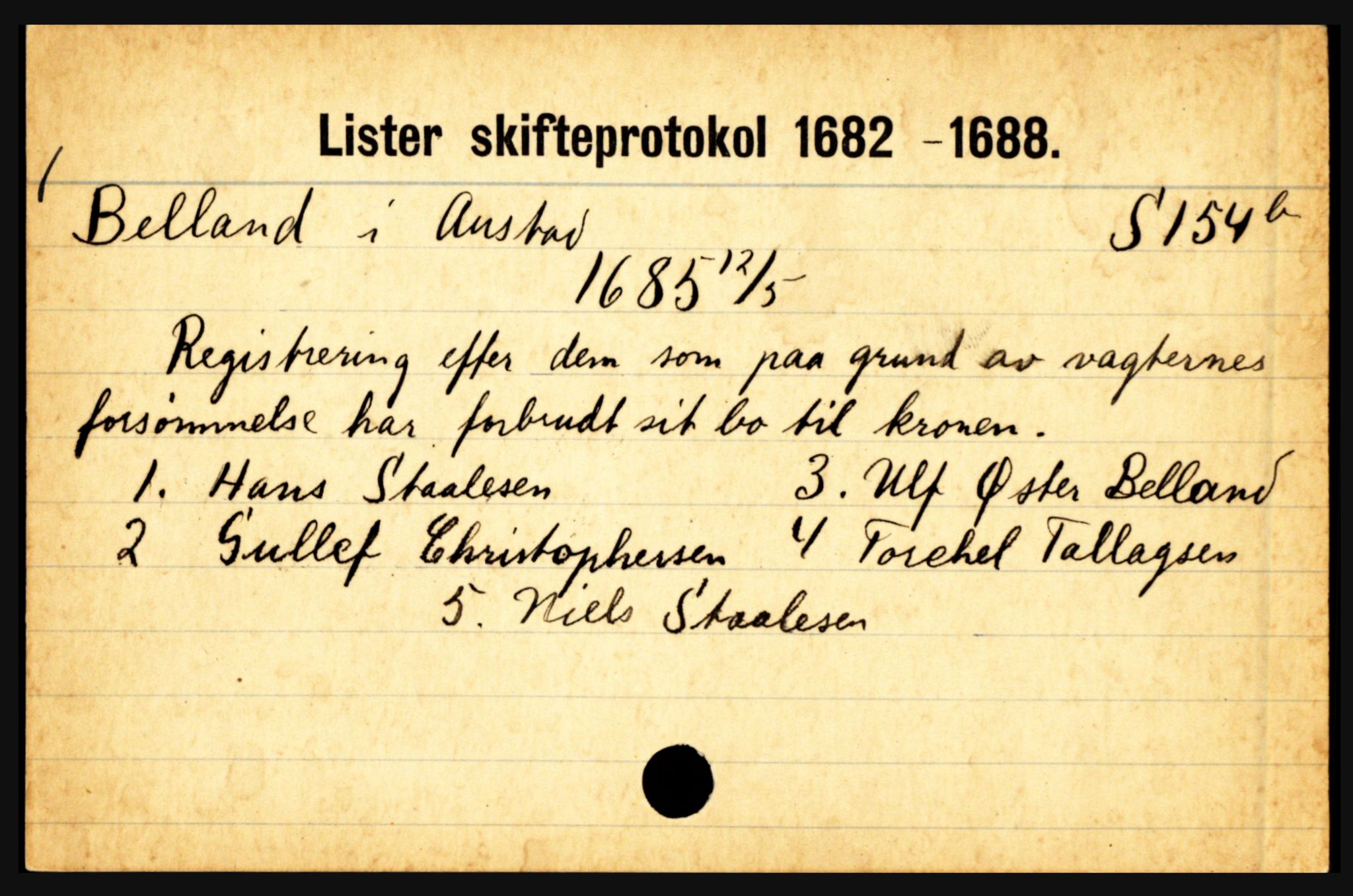 Lister sorenskriveri, AV/SAK-1221-0003/H, p. 1103