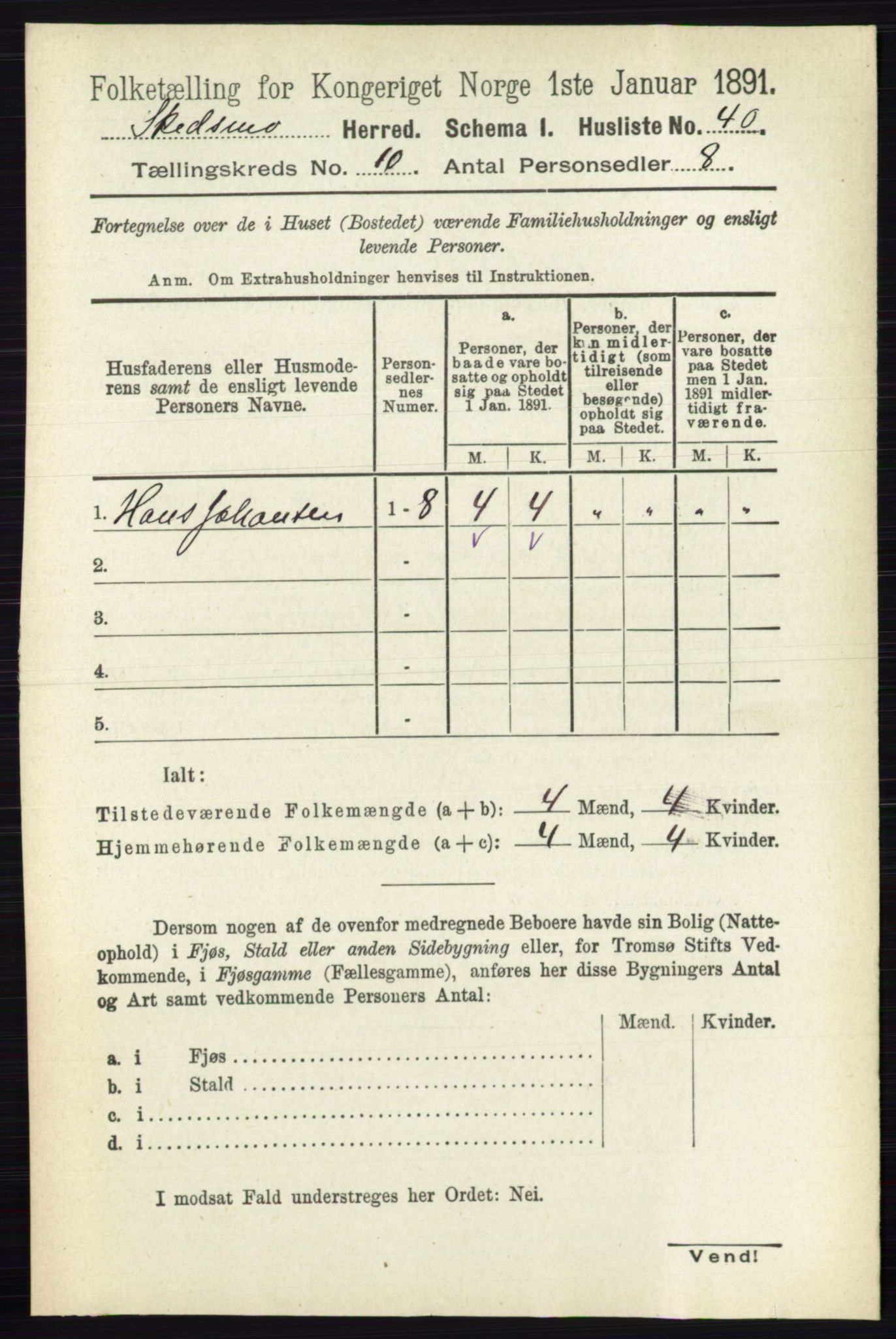 RA, 1891 census for 0231 Skedsmo, 1891, p. 5774