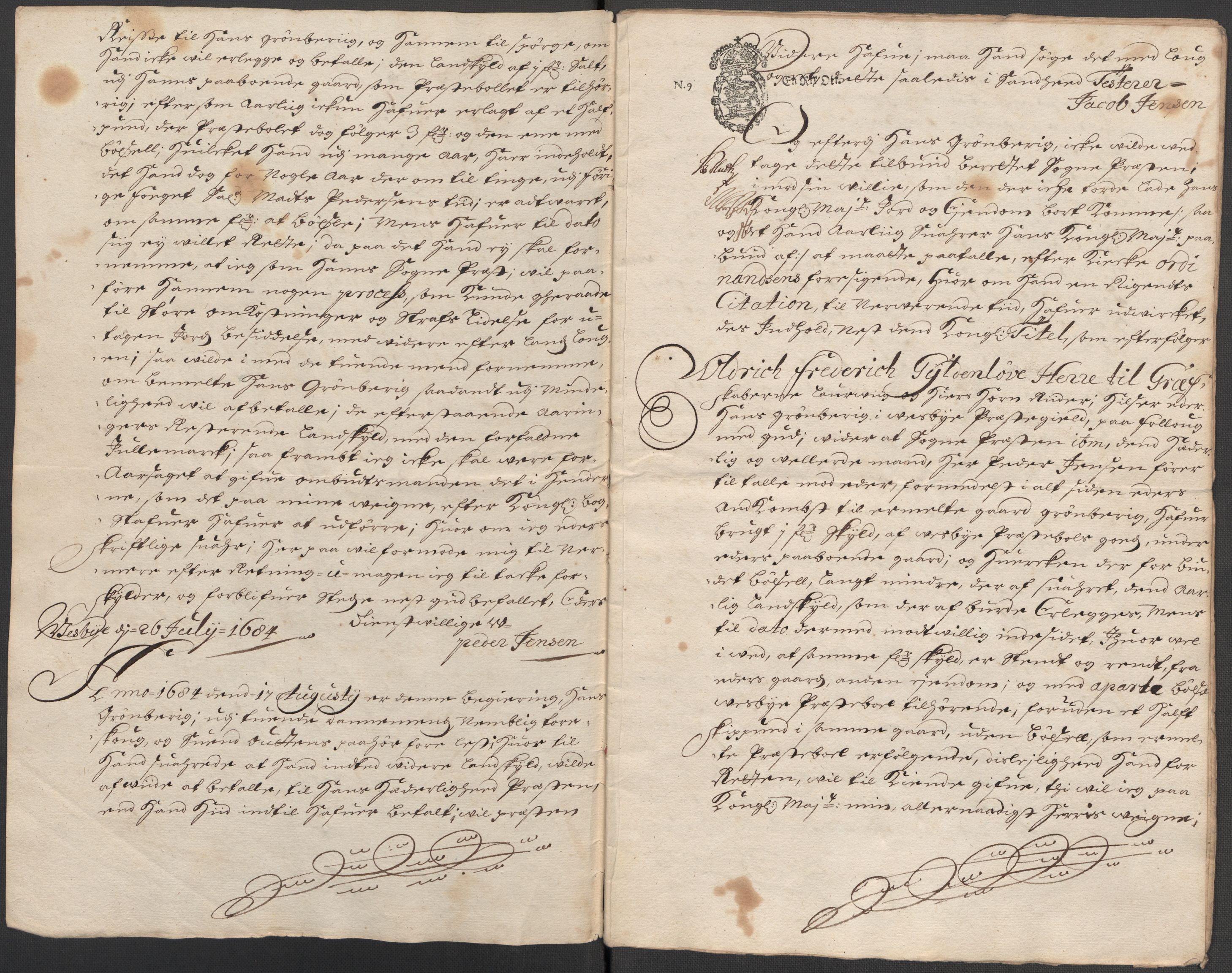 Riksarkivets diplomsamling, AV/RA-EA-5965/F15/L0006: Prestearkiv - Akershus, 1593-1865, p. 314