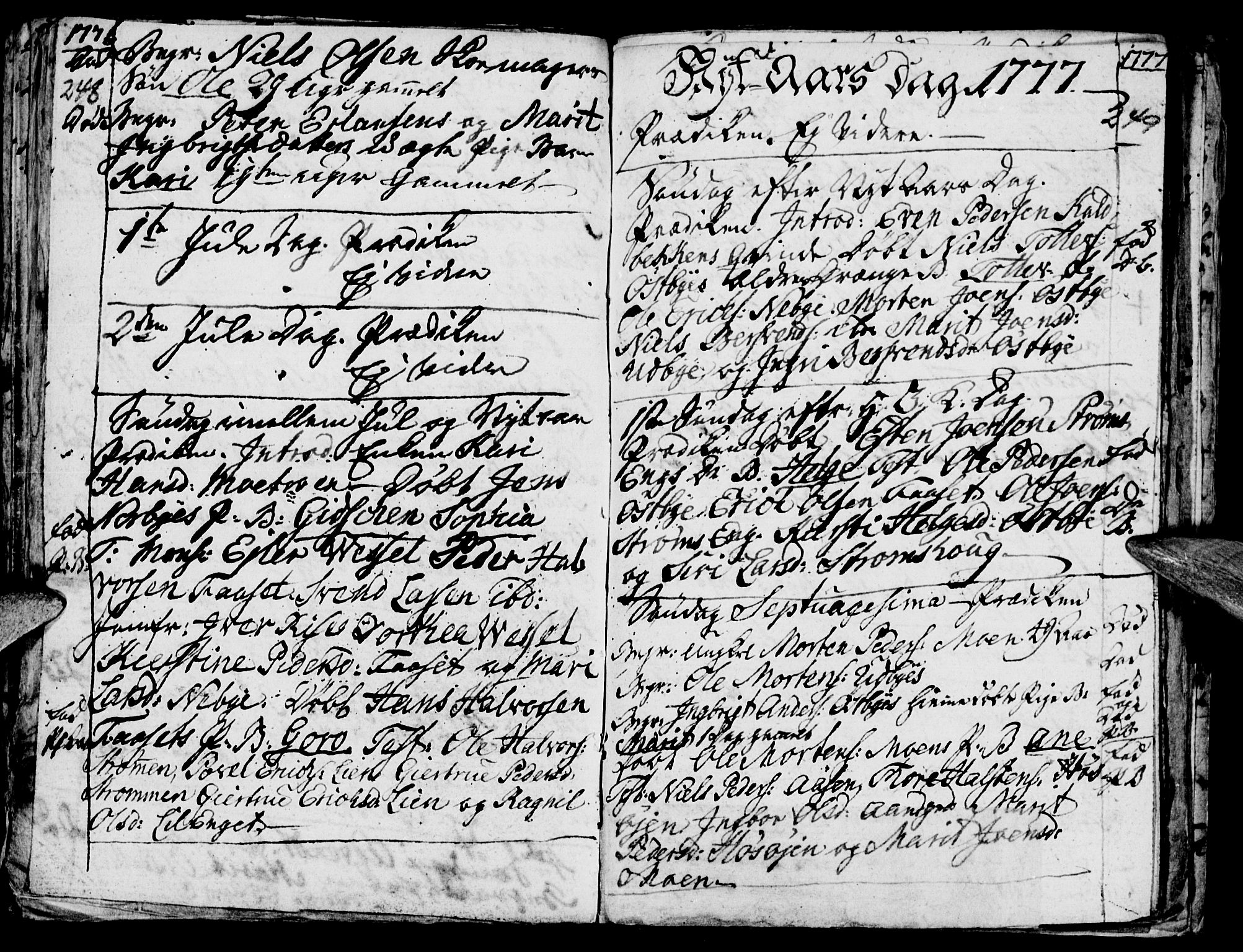Tynset prestekontor, AV/SAH-PREST-058/H/Ha/Haa/L0006: Parish register (official) no. 6, 1763-1779, p. 248-249