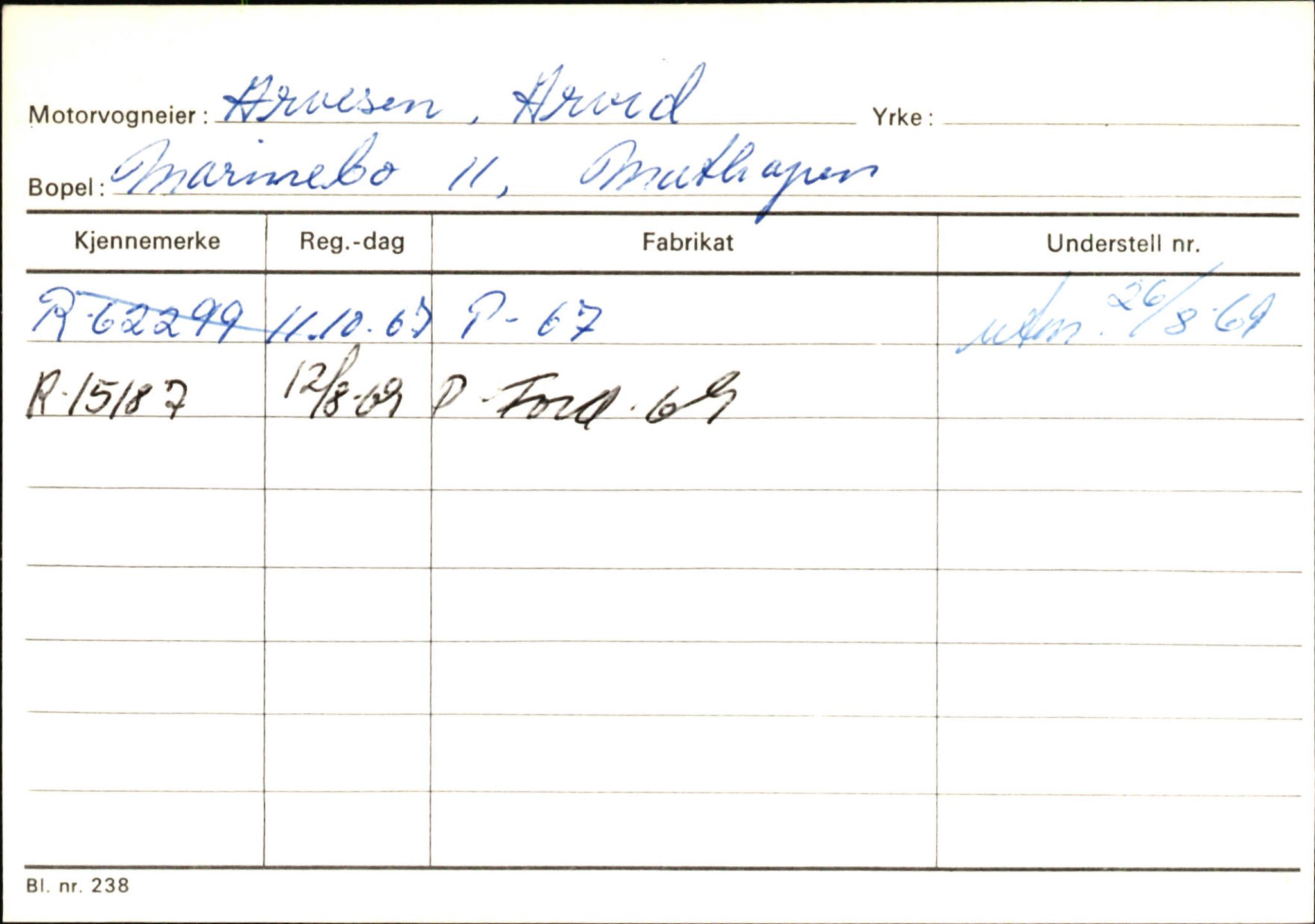 Statens vegvesen, Hordaland vegkontor, AV/SAB-A-5201/2/Ha/L0002: R-eierkort A, 1920-1971, p. 950