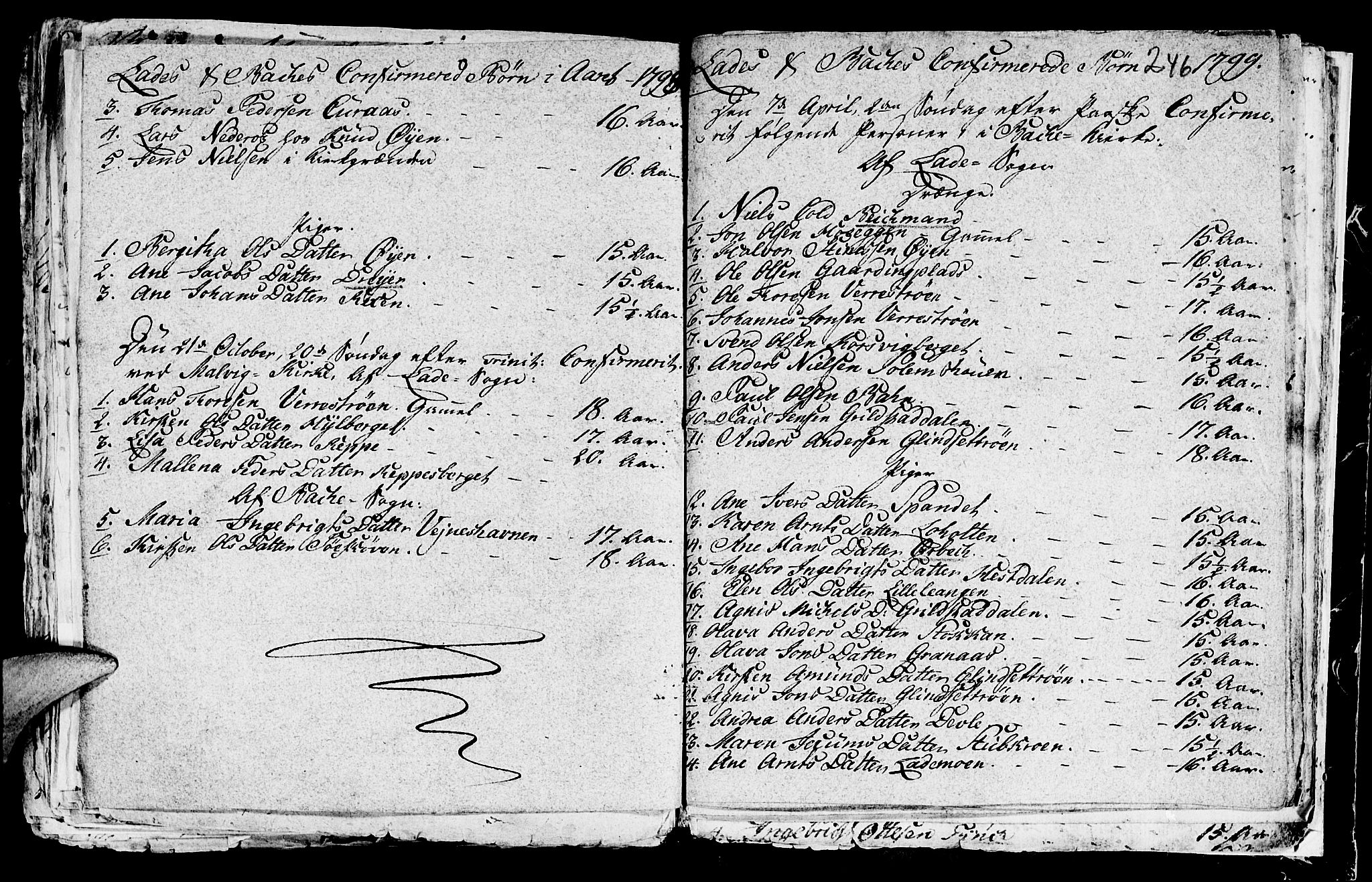 Ministerialprotokoller, klokkerbøker og fødselsregistre - Sør-Trøndelag, SAT/A-1456/604/L0218: Parish register (copy) no. 604C01, 1754-1819, p. 246
