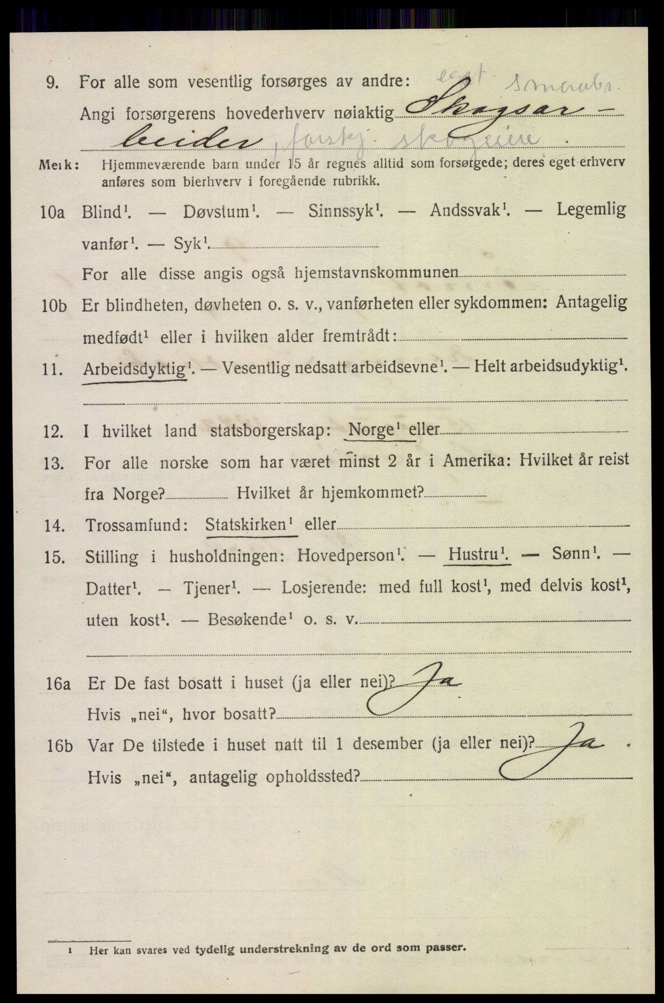 SAH, 1920 census for Åmot, 1920, p. 1604