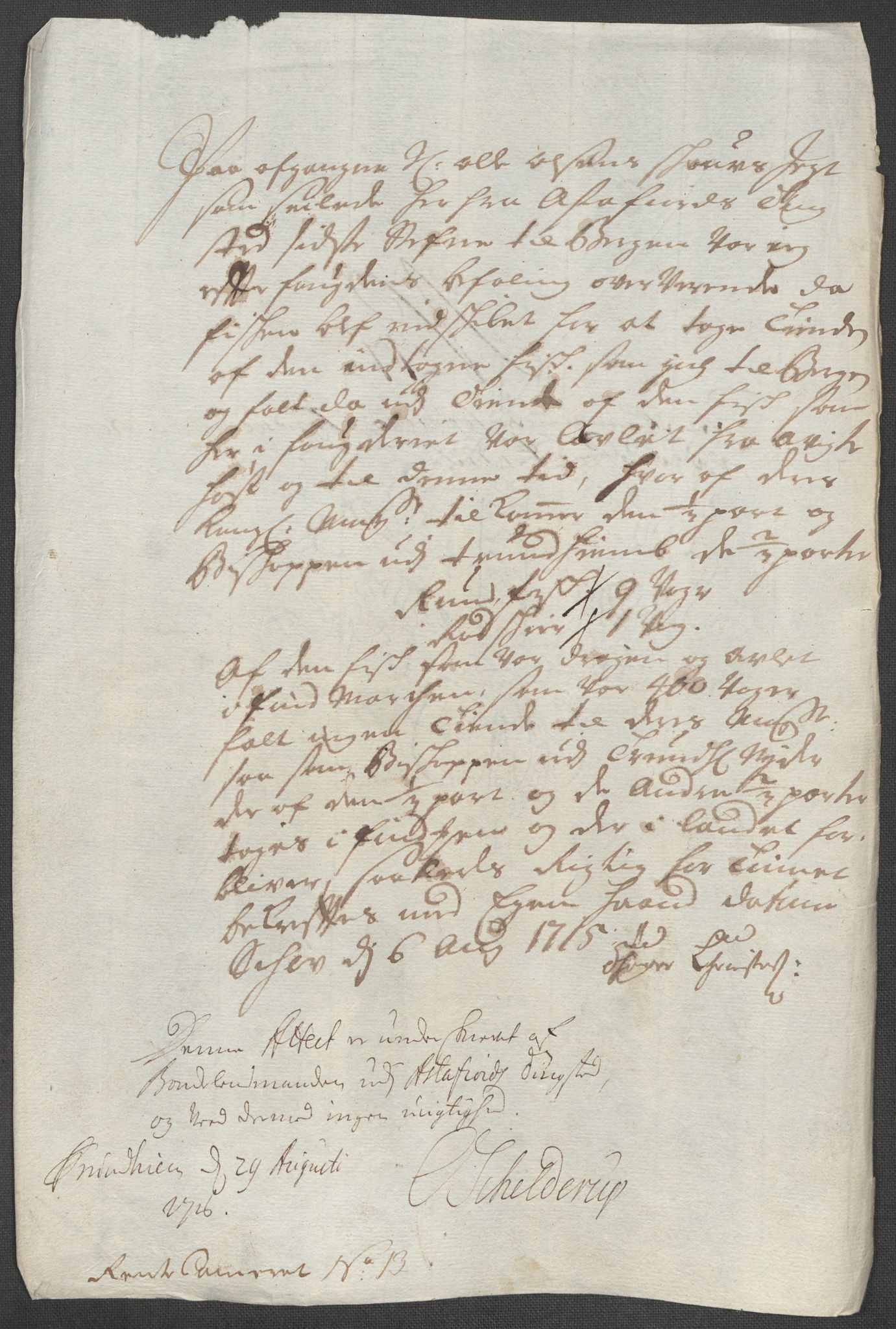 Rentekammeret inntil 1814, Reviderte regnskaper, Fogderegnskap, AV/RA-EA-4092/R68/L4761: Fogderegnskap Senja og Troms, 1715, p. 120