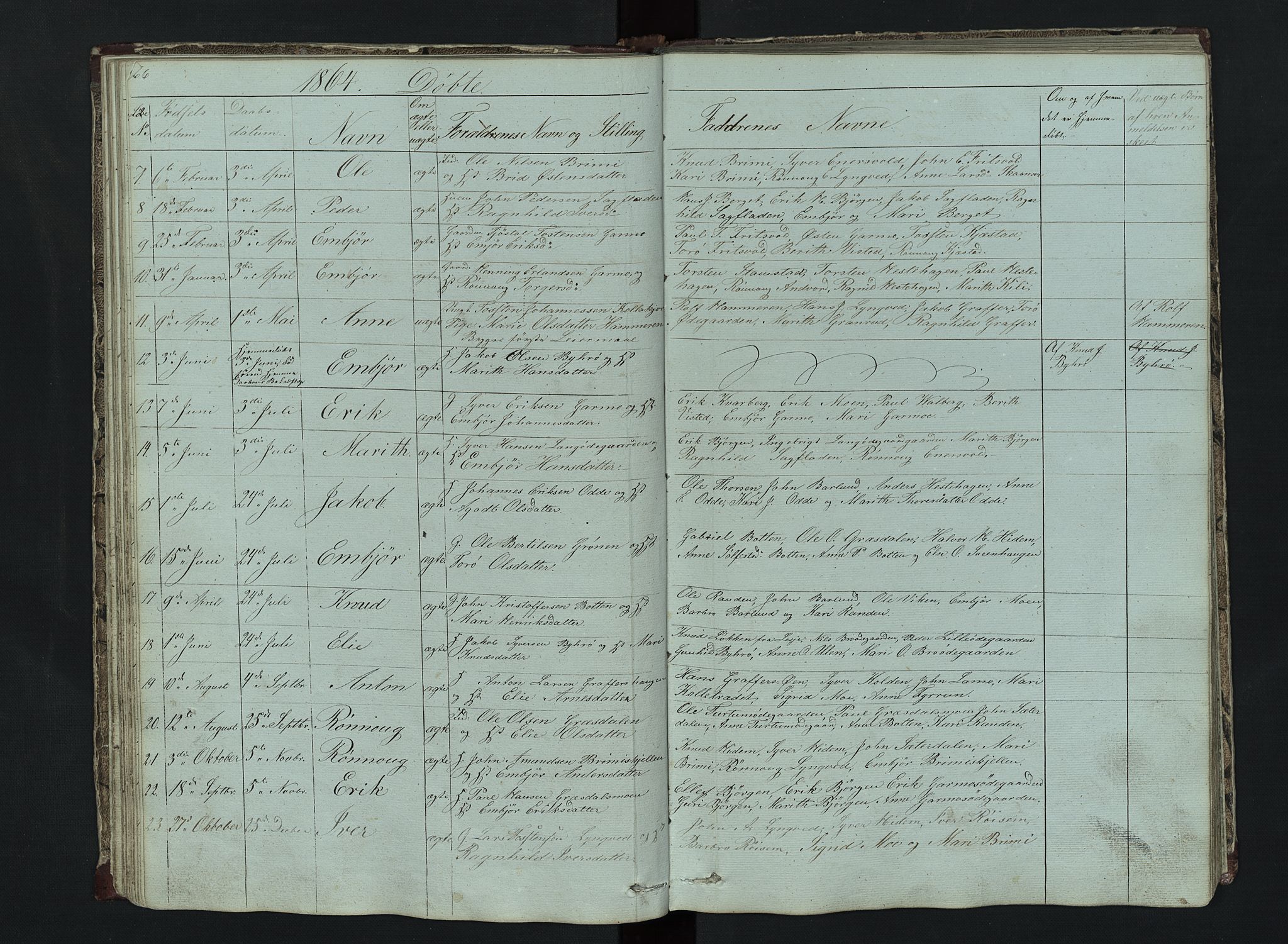 Lom prestekontor, SAH/PREST-070/L/L0014: Parish register (copy) no. 14, 1845-1876, p. 66-67