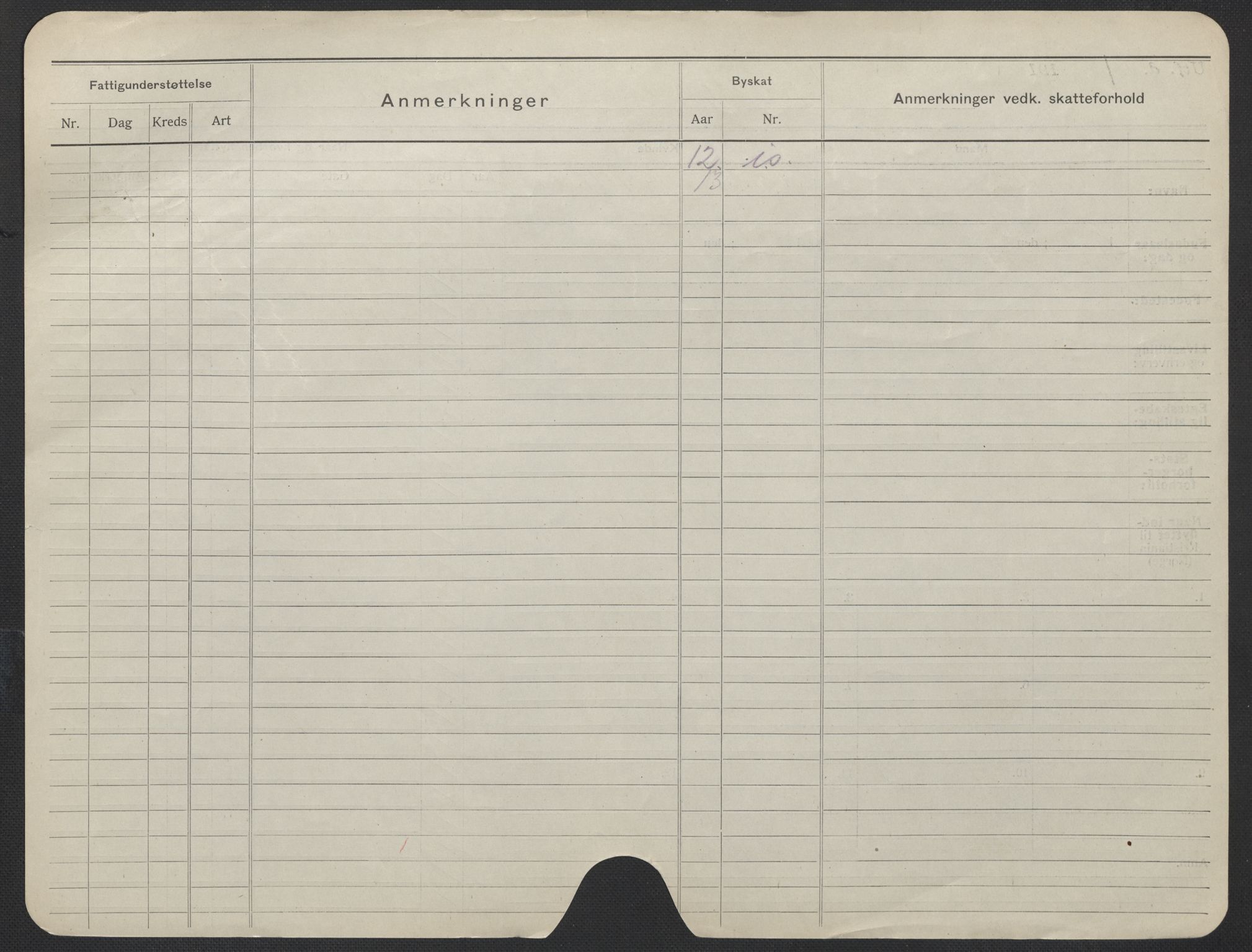 Oslo folkeregister, Registerkort, AV/SAO-A-11715/F/Fa/Fac/L0019: Kvinner, 1906-1914, p. 100b