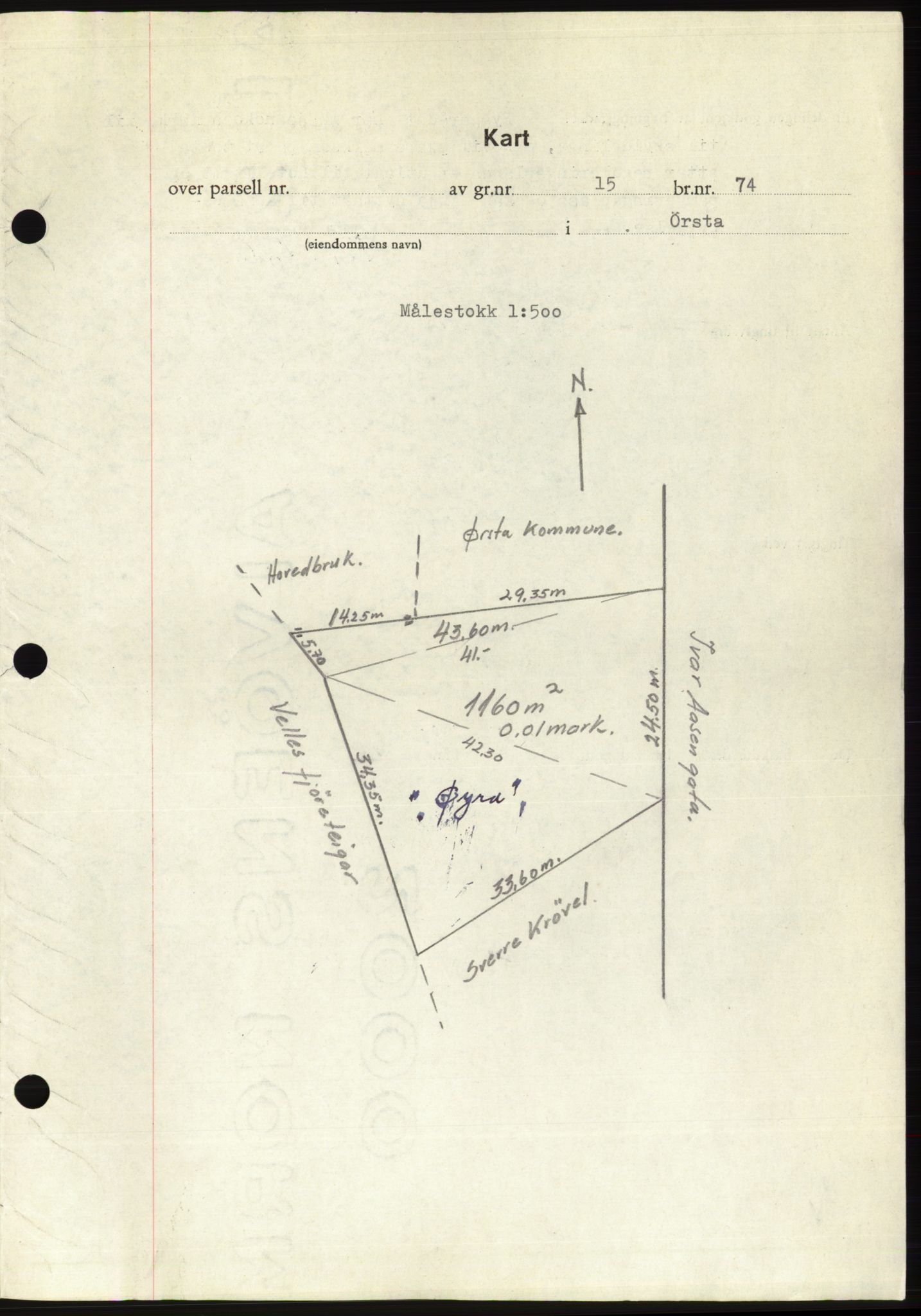 Søre Sunnmøre sorenskriveri, AV/SAT-A-4122/1/2/2C/L0105: Mortgage book no. 31A, 1956-1957, Diary no: : 2459/1956