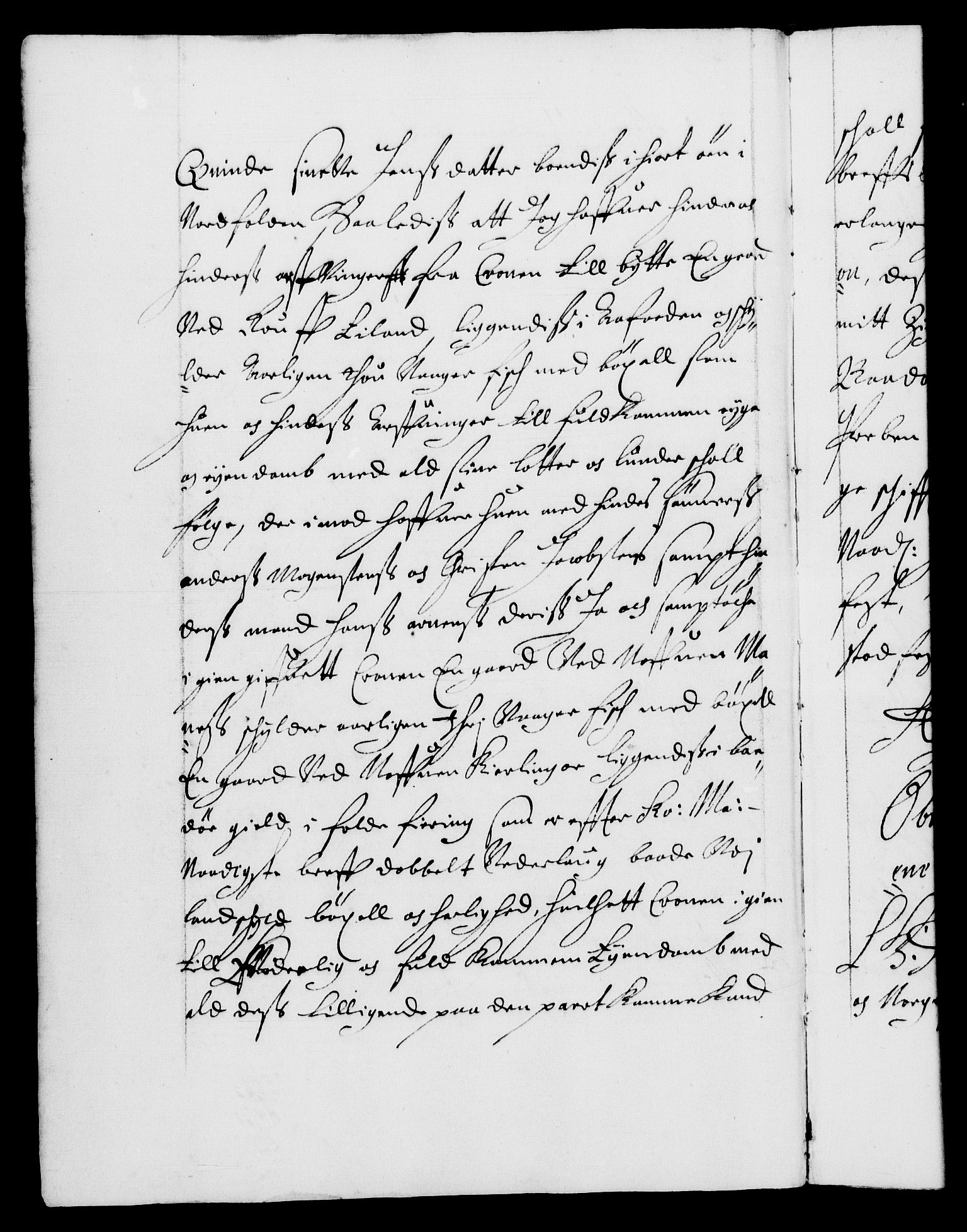 Danske Kanselli 1572-1799, AV/RA-EA-3023/F/Fc/Fca/Fcaa/L0008: Norske registre (mikrofilm), 1651-1656, p. 2b