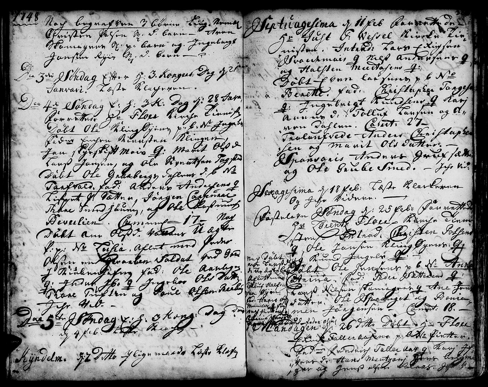 Ministerialprotokoller, klokkerbøker og fødselsregistre - Sør-Trøndelag, SAT/A-1456/671/L0839: Parish register (official) no. 671A01, 1730-1755, p. 359-360