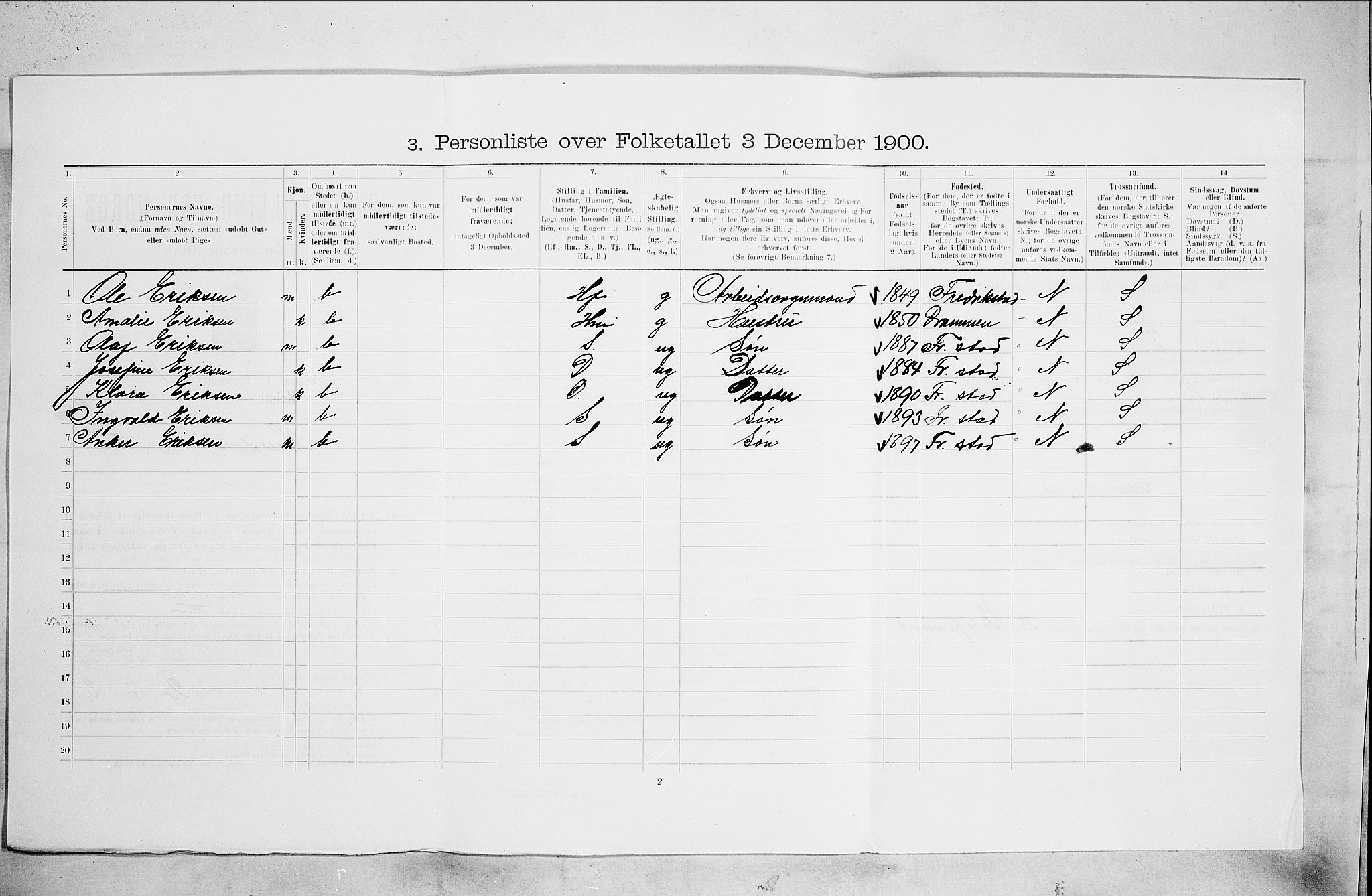 SAO, 1900 census for Kristiania, 1900, p. 39774