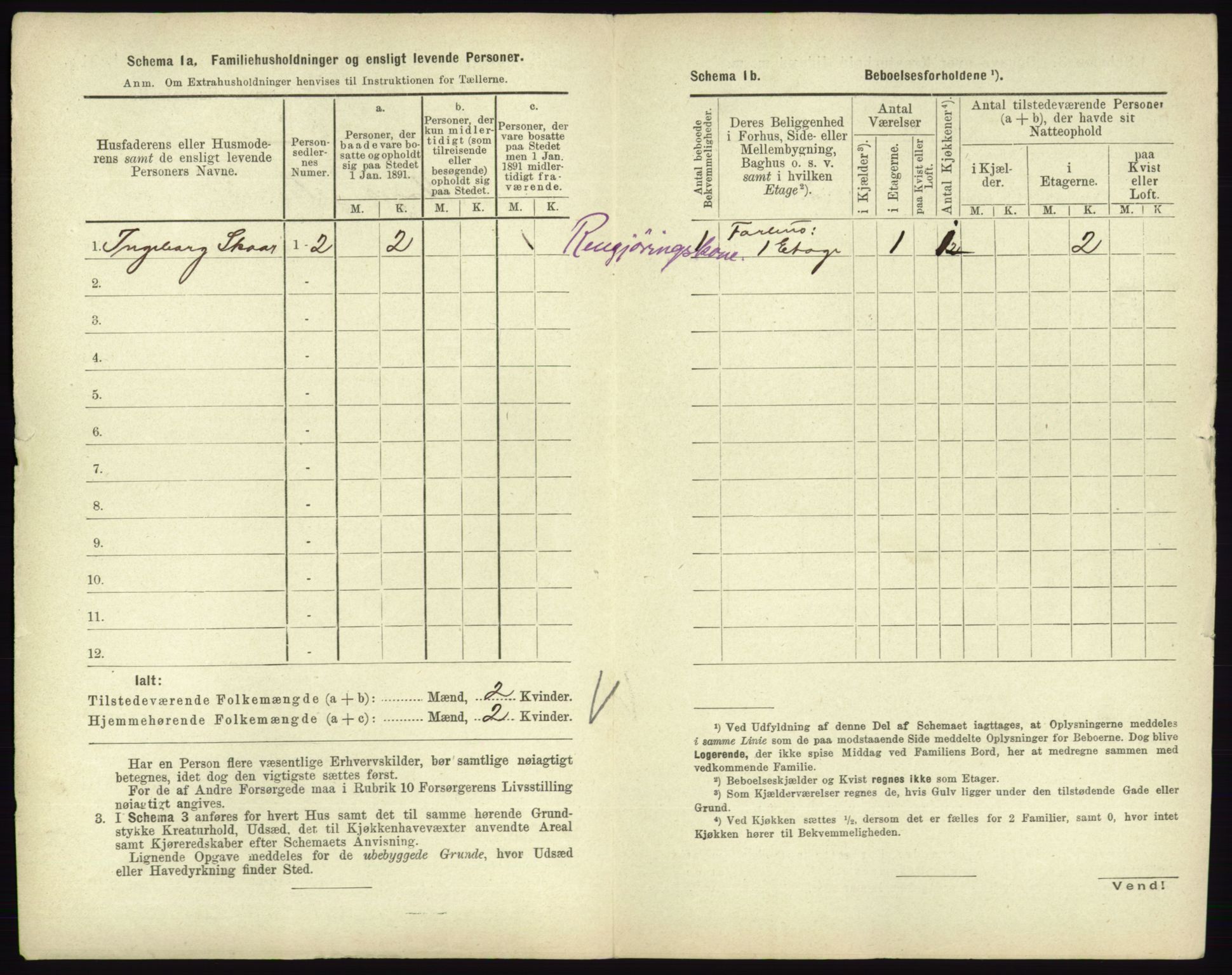 RA, 1891 census for 0604 Kongsberg, 1891, p. 1222