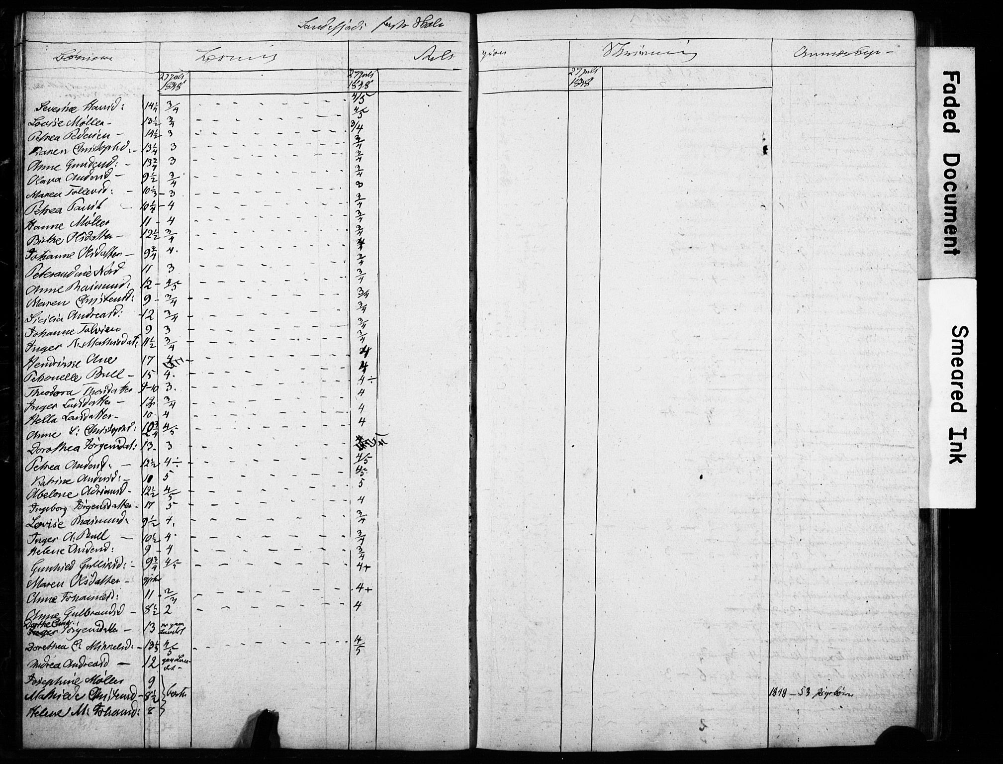 Sandar kirkebøker, AV/SAKO-A-243/H/Ha/L000I: Banns register no. I, 1854-1859