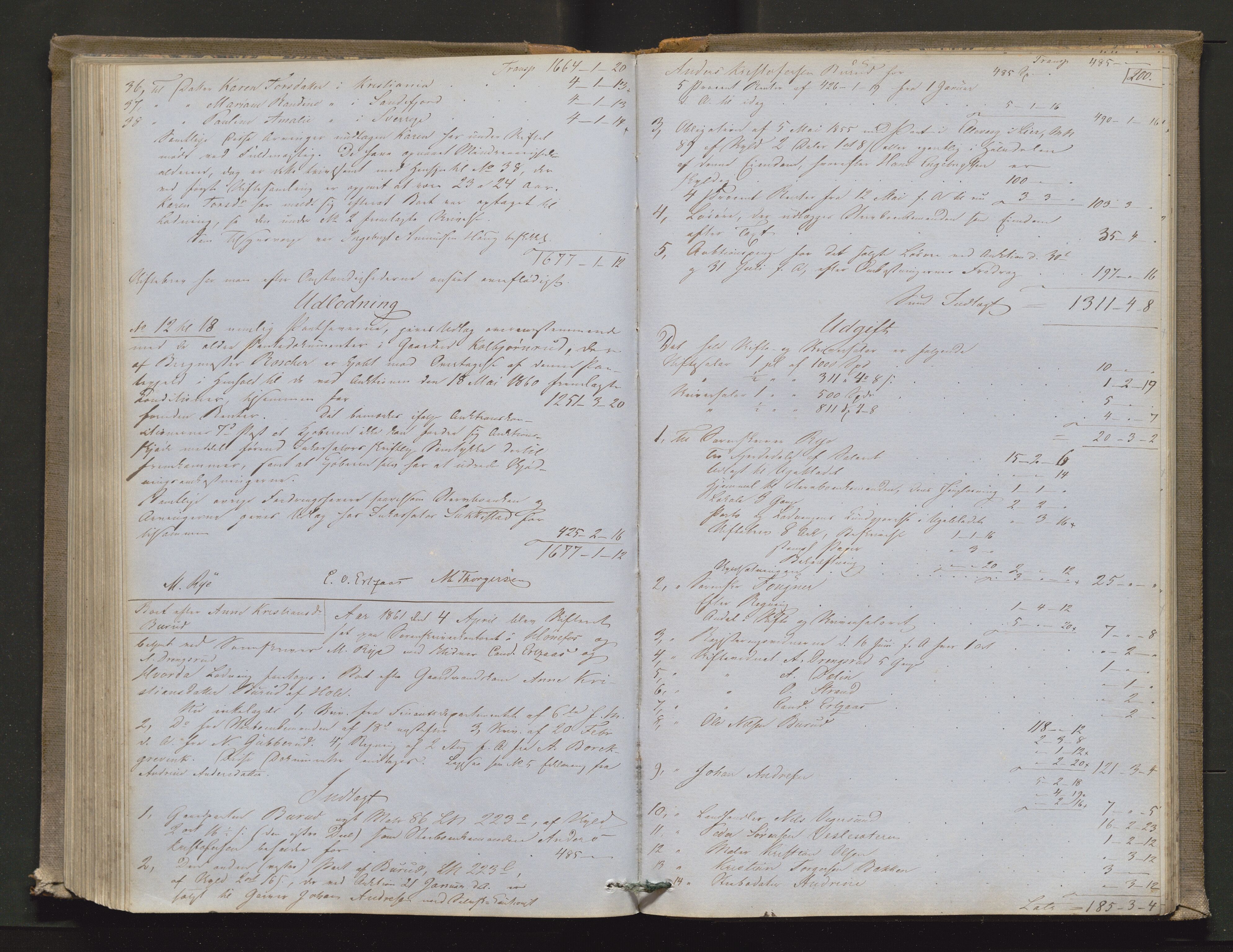 Ringerike sorenskriveri, AV/SAKO-A-105/H/Hb/Hbd/Hbda/L0004: Skifteutlodningsprotokoll, 1857-1862, p. 199b-200a