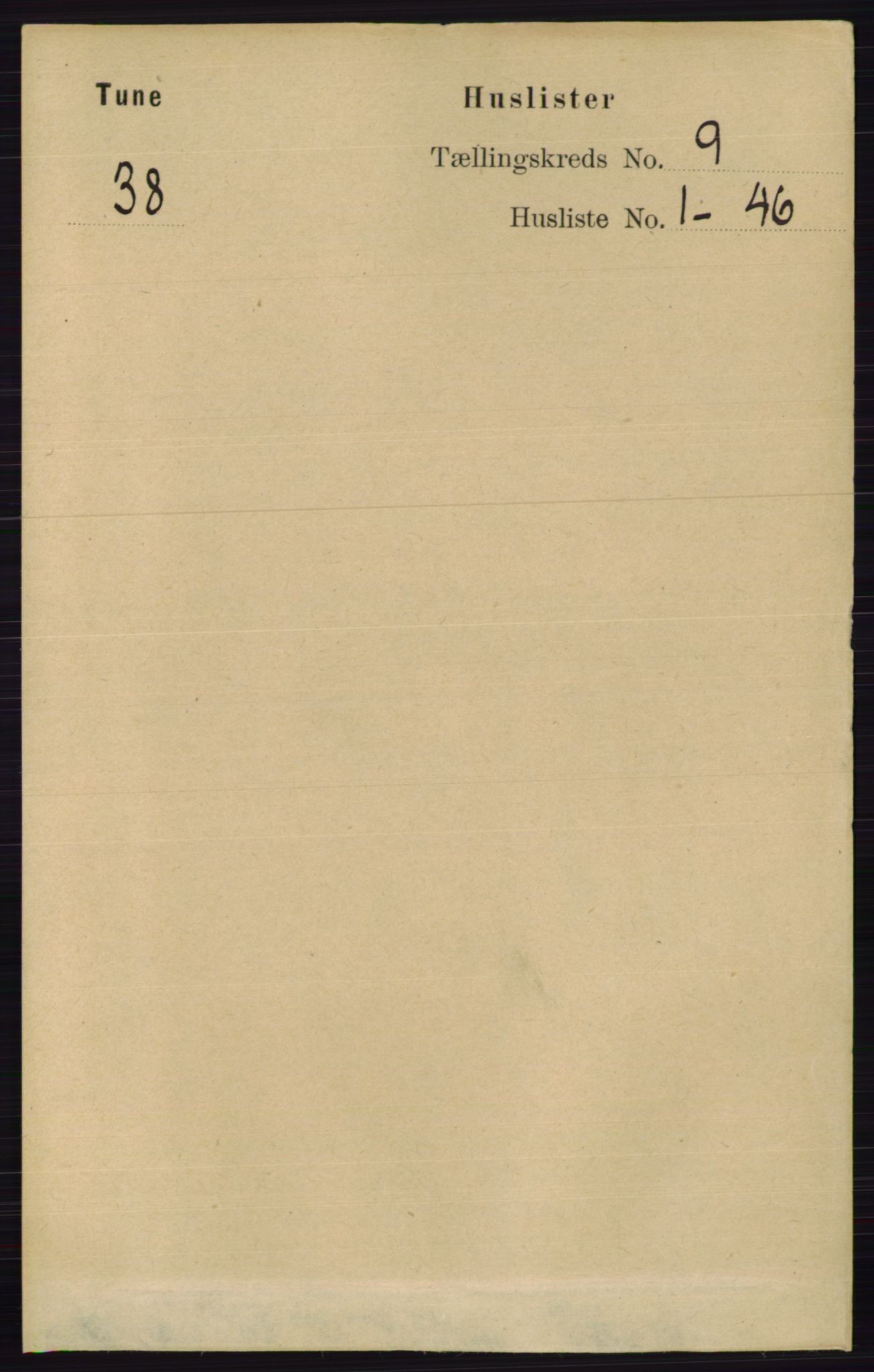 RA, 1891 census for 0130 Tune, 1891, p. 6141