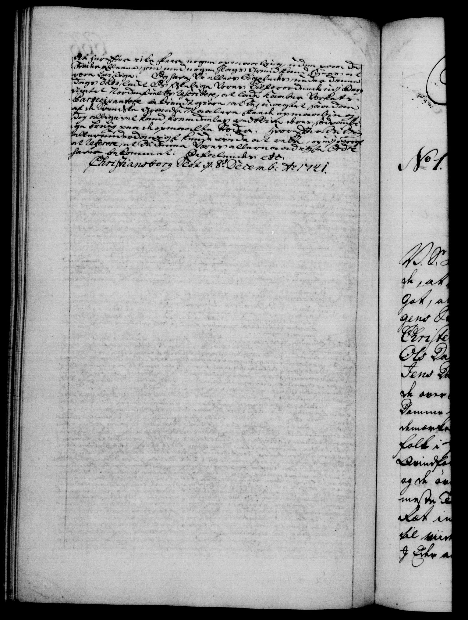 Danske Kanselli 1572-1799, RA/EA-3023/F/Fc/Fca/Fcab/L0029: Norske tegnelser, 1741-1743, p. 666b