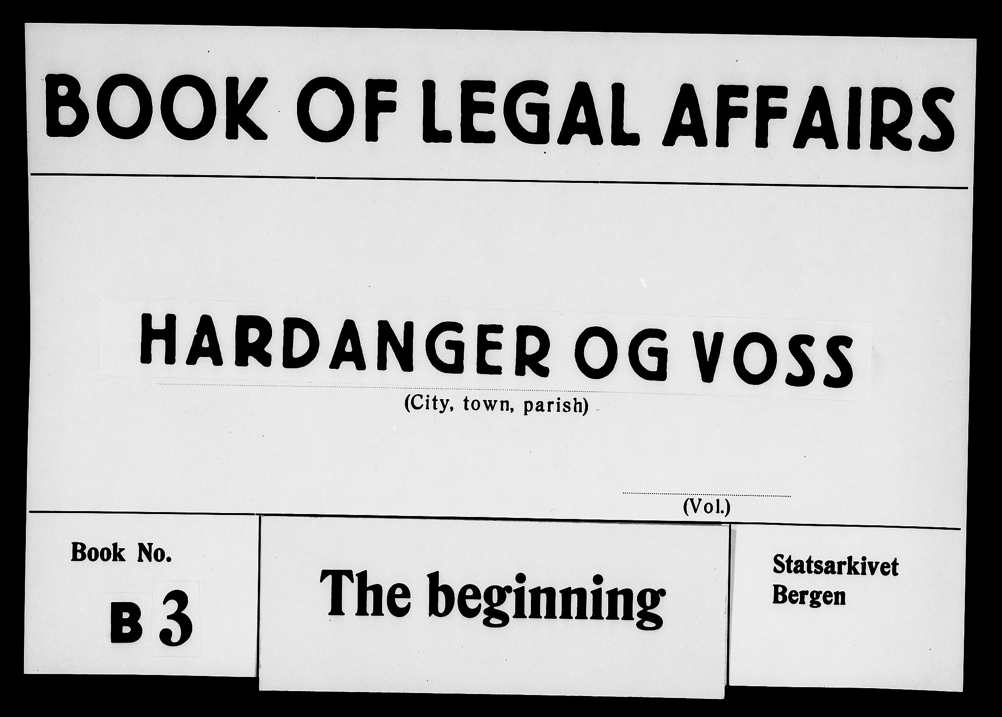 Hardanger og Voss sorenskriveri, AV/SAB-A-2501/1/1A/1Ab/L0003: Tingbok for Voss, 1662-1663