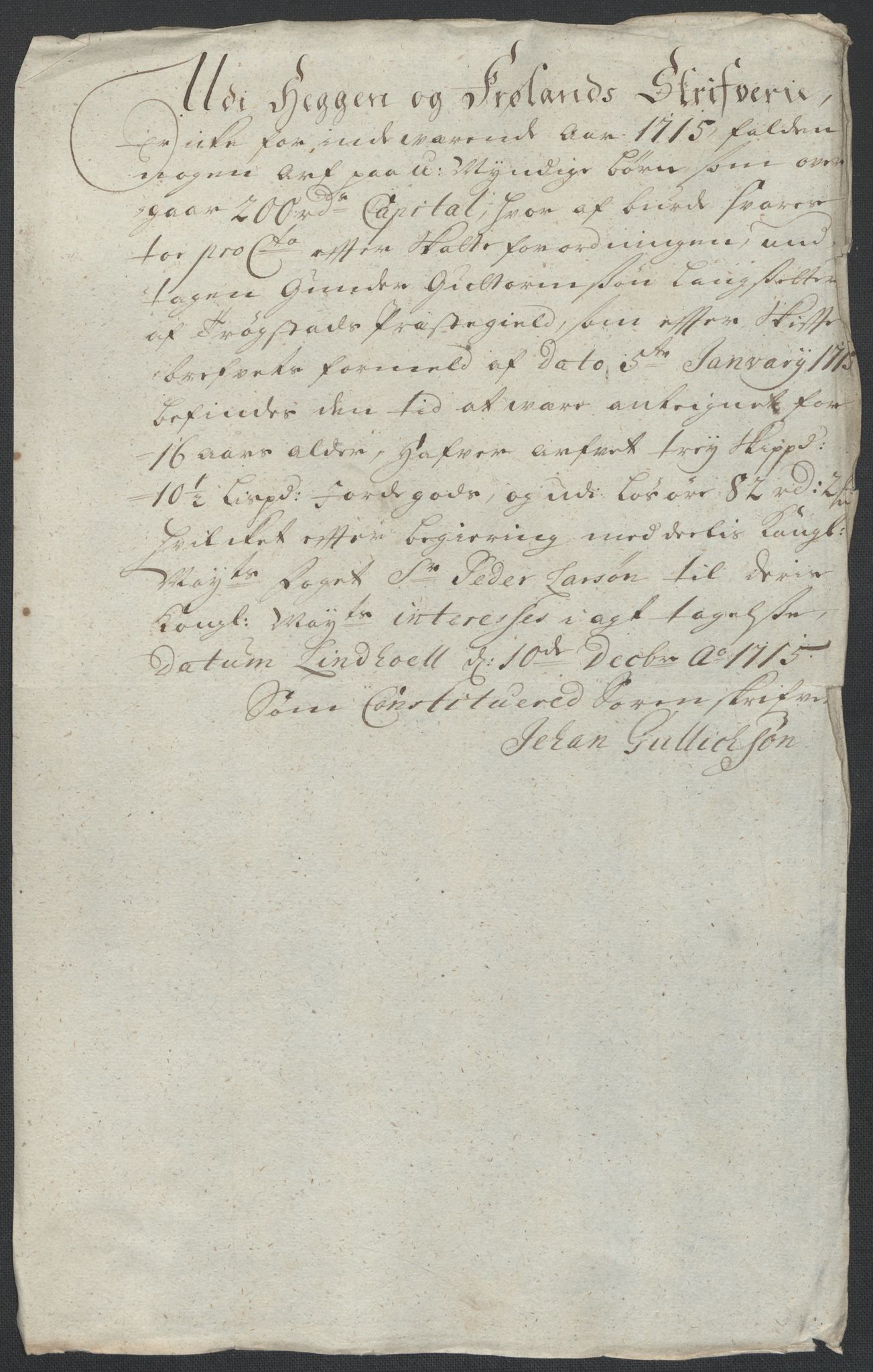 Rentekammeret inntil 1814, Reviderte regnskaper, Fogderegnskap, RA/EA-4092/R07/L0310: Fogderegnskap Rakkestad, Heggen og Frøland, 1715, p. 126