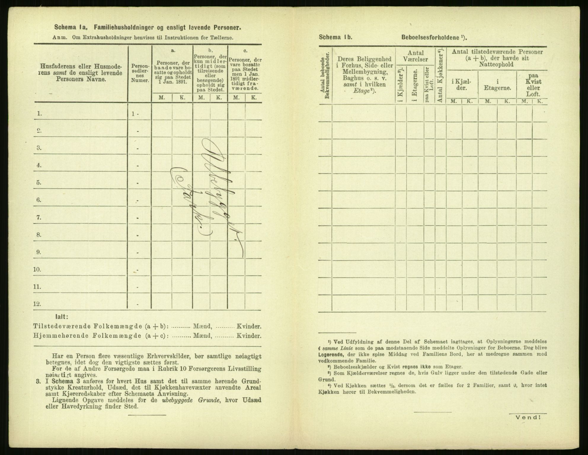 RA, 1891 census for 0301 Kristiania, 1891, p. 164564