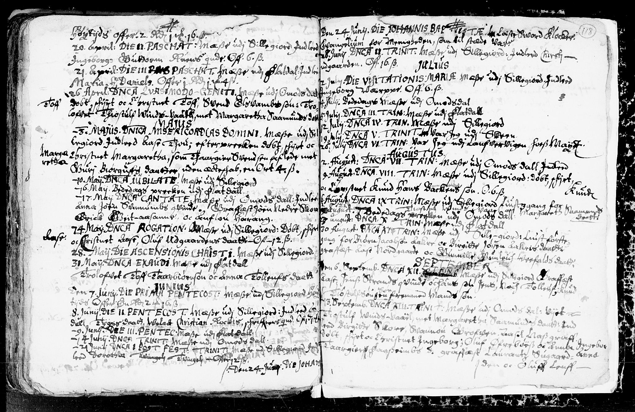 Seljord kirkebøker, SAKO/A-20/F/Fa/L0001: Parish register (official) no. I 1, 1654-1686, p. 118