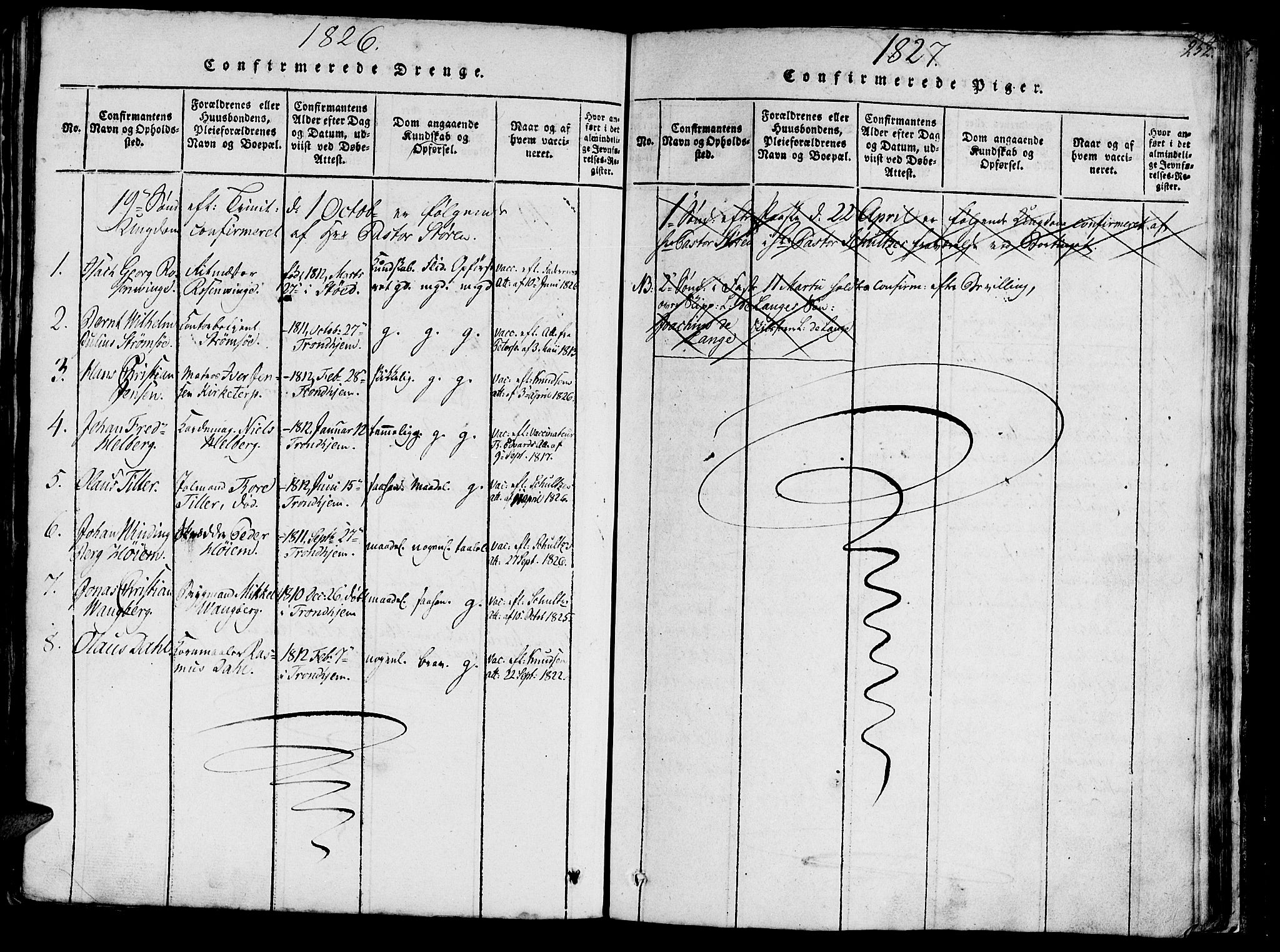 Ministerialprotokoller, klokkerbøker og fødselsregistre - Sør-Trøndelag, SAT/A-1456/602/L0135: Parish register (copy) no. 602C03, 1815-1832, p. 252