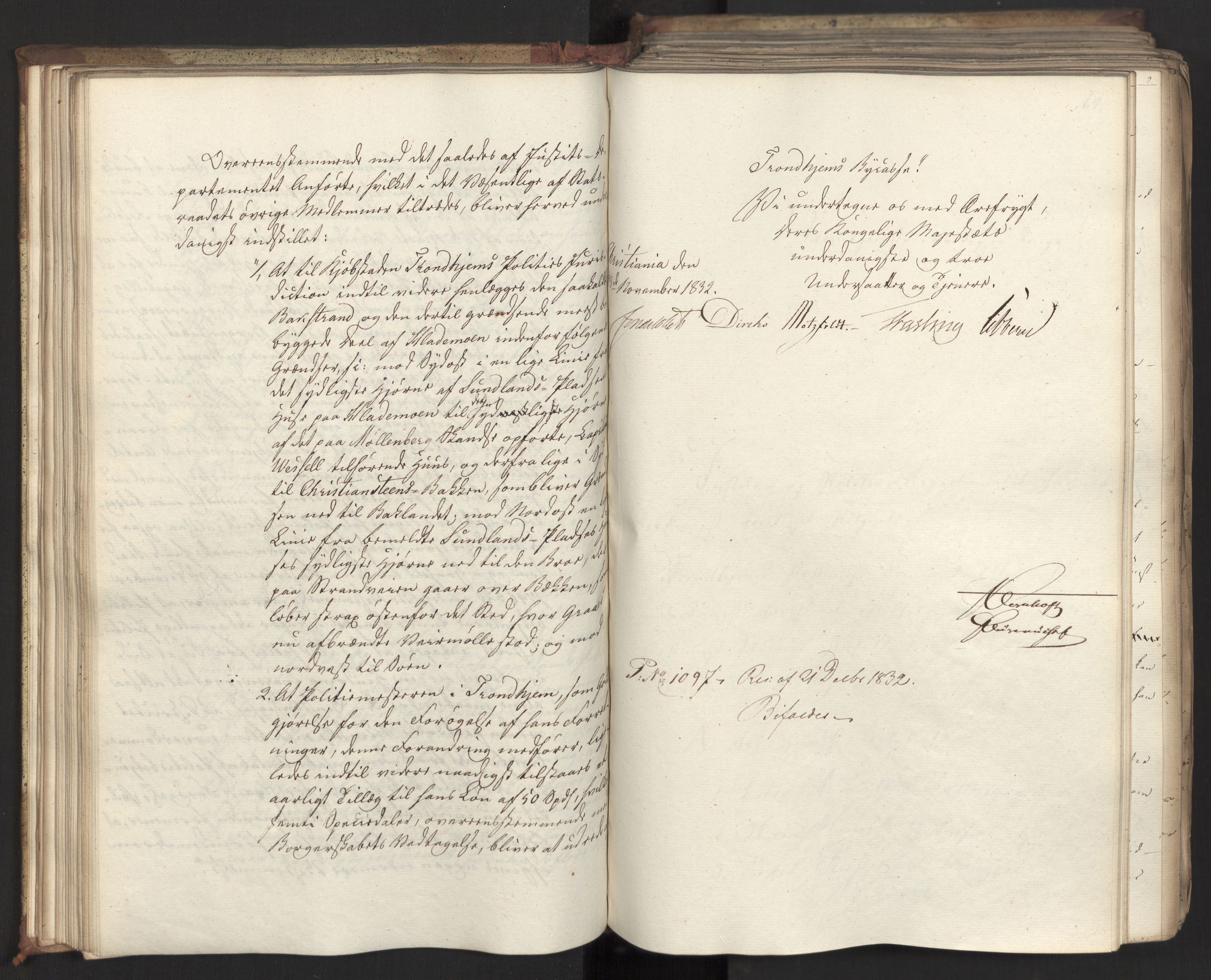 Statsrådsavdelingen i Stockholm, AV/RA-S-1003/D/Da/L0081: Regjeringsinnstillinger nr. 2700-2857, 1832, p. 87