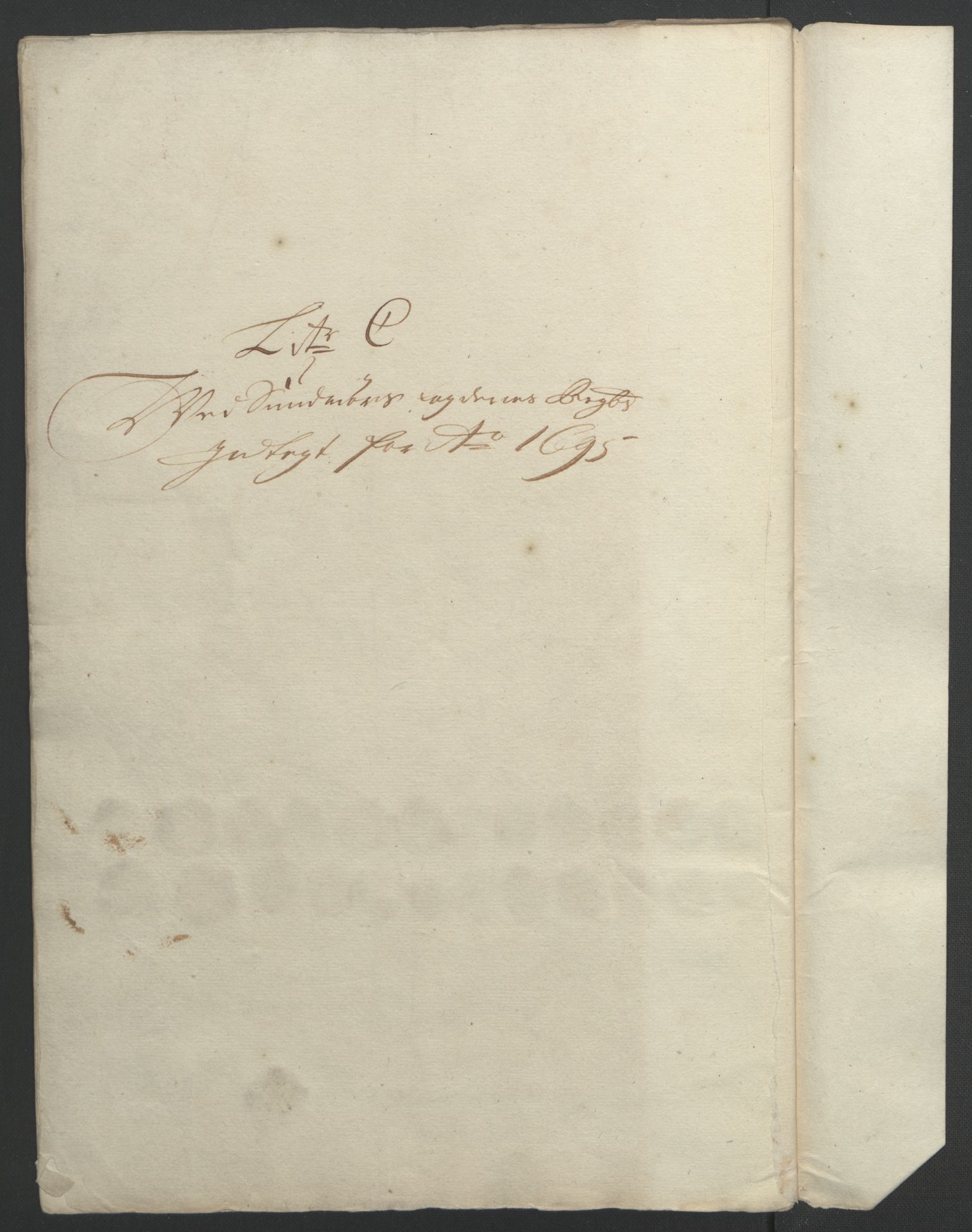Rentekammeret inntil 1814, Reviderte regnskaper, Fogderegnskap, RA/EA-4092/R54/L3555: Fogderegnskap Sunnmøre, 1694-1695, p. 256