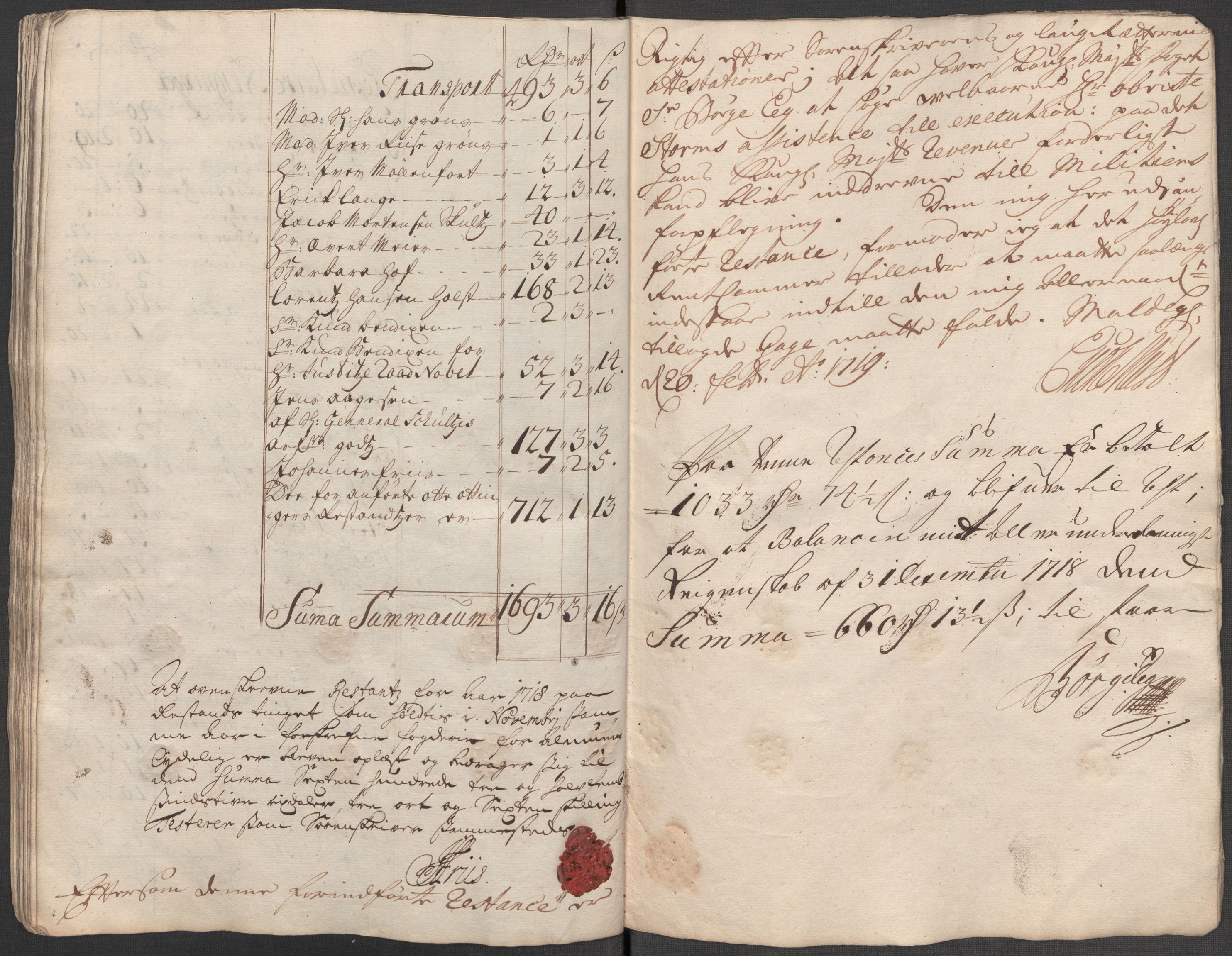 Rentekammeret inntil 1814, Reviderte regnskaper, Fogderegnskap, AV/RA-EA-4092/R55/L3665: Fogderegnskap Romsdal, 1718, p. 232