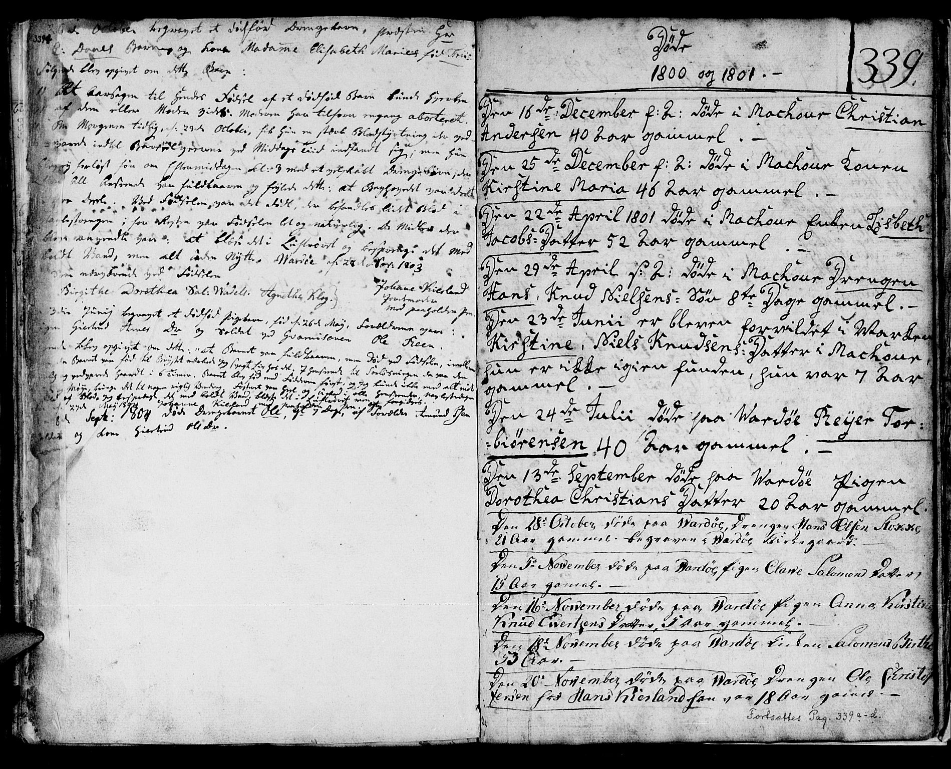 Vardø sokneprestkontor, AV/SATØ-S-1332/H/Ha/L0001kirke: Parish register (official) no. 1, 1769-1804, p. 339d-339e