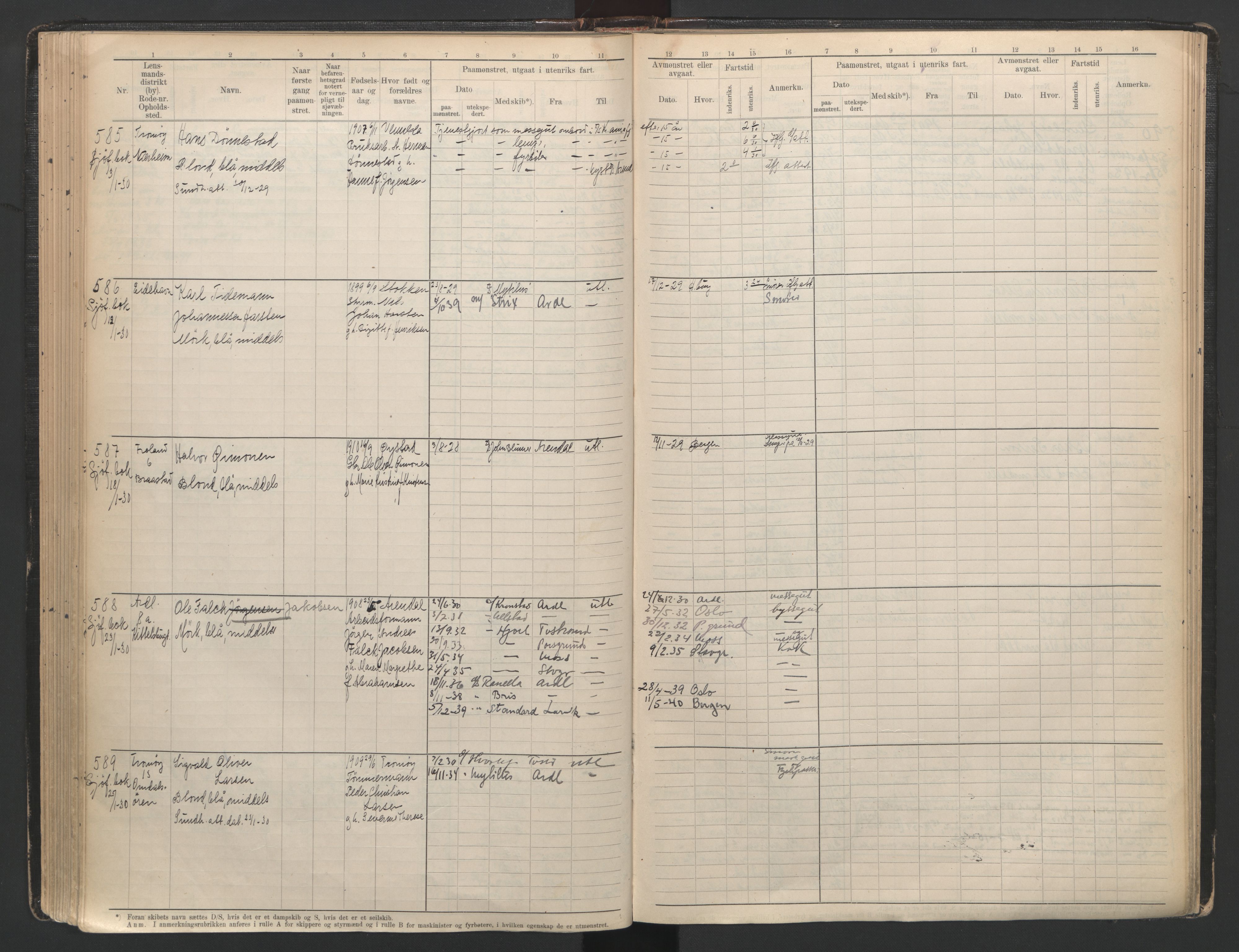 Arendal mønstringskrets, AV/SAK-2031-0012/F/Fb/L0005: Hovedrulle B nr 1-1000, E-6, 1888-1948, p. 130