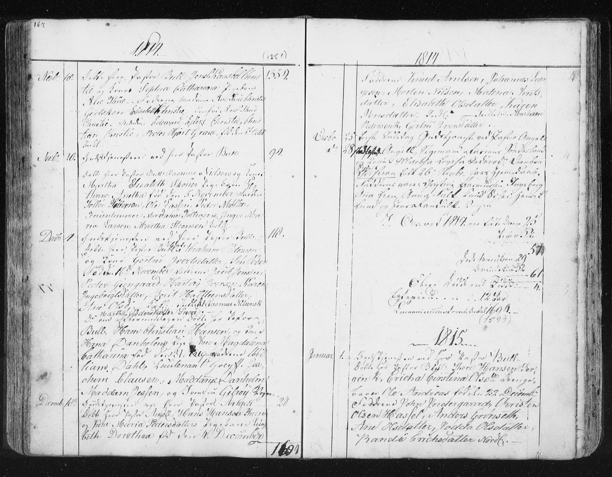 Ministerialprotokoller, klokkerbøker og fødselsregistre - Møre og Romsdal, SAT/A-1454/572/L0841: Parish register (official) no. 572A04, 1784-1819, p. 167