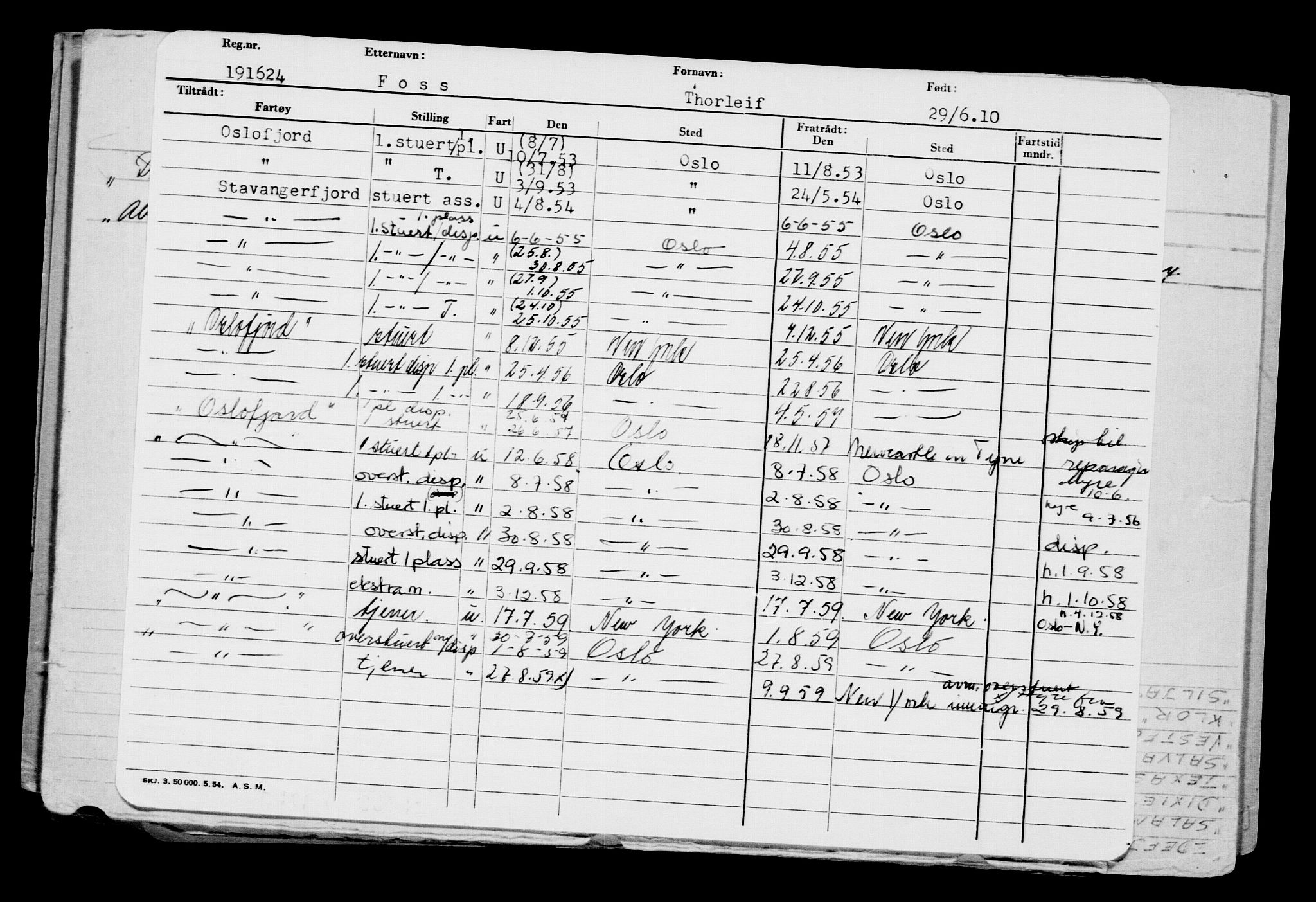 Direktoratet for sjømenn, AV/RA-S-3545/G/Gb/L0090: Hovedkort, 1910, p. 459