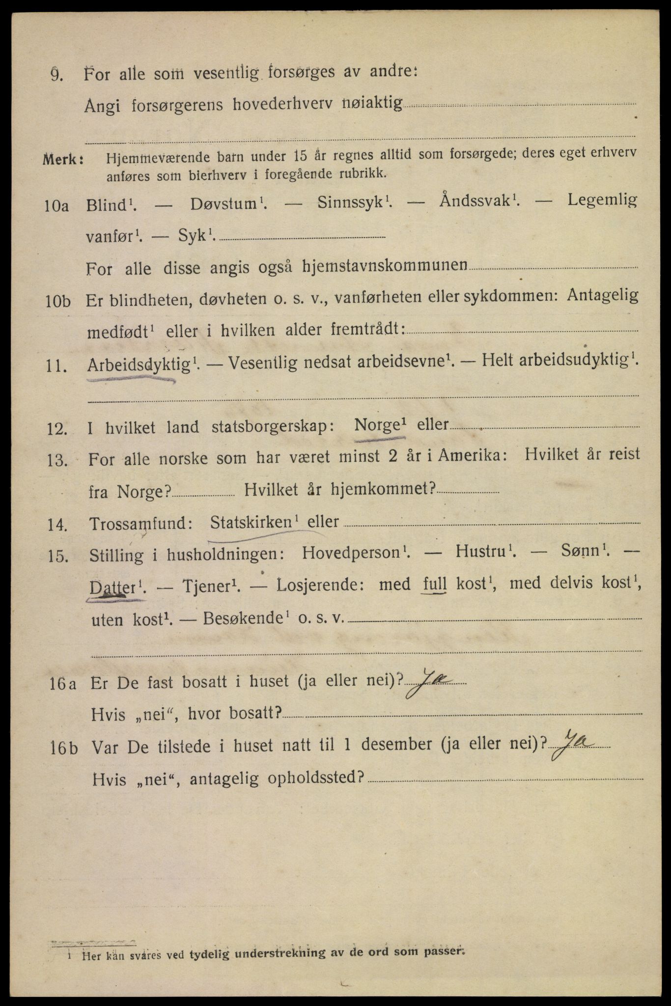 SAKO, 1920 census for Sandefjord, 1920, p. 4651