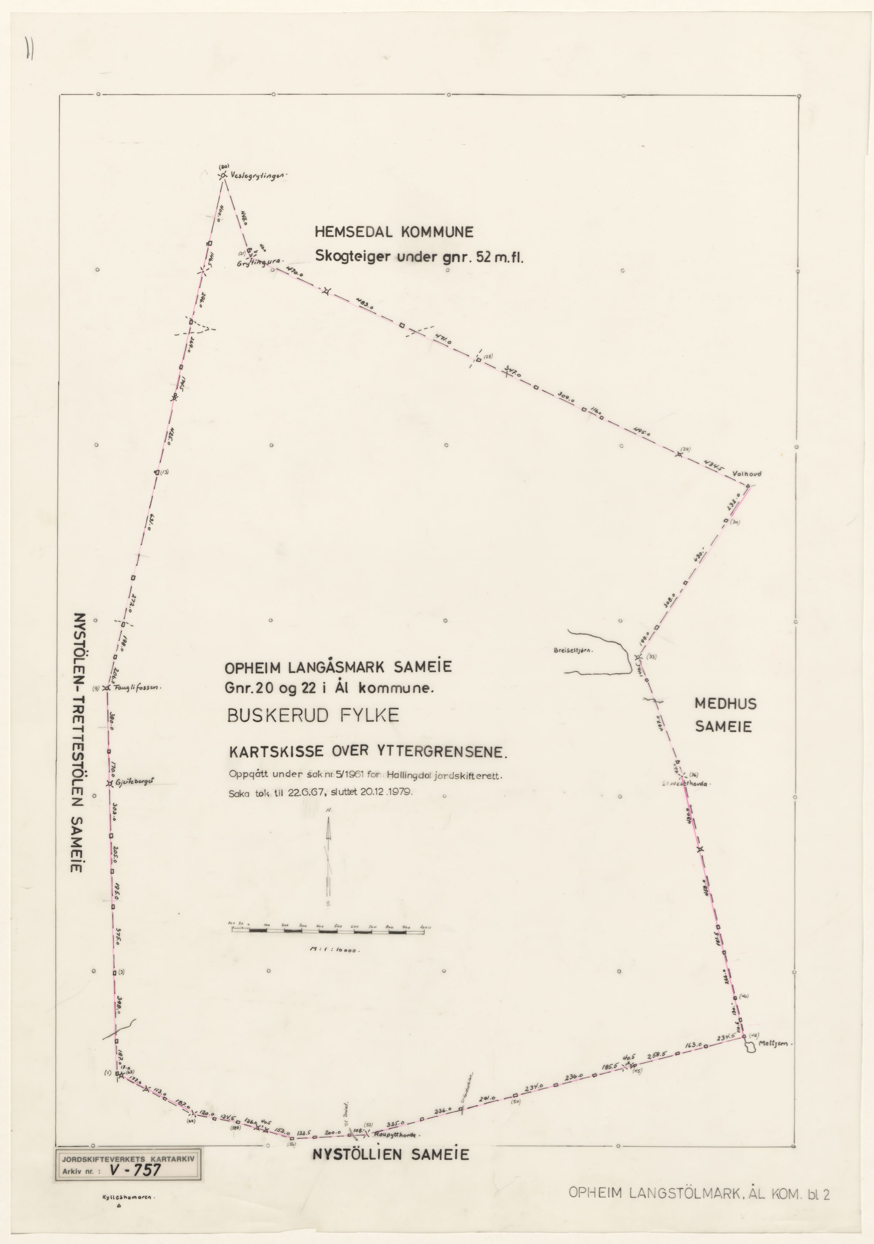 Jordskifteverkets kartarkiv, RA/S-3929/T, 1859-1988, p. 1044
